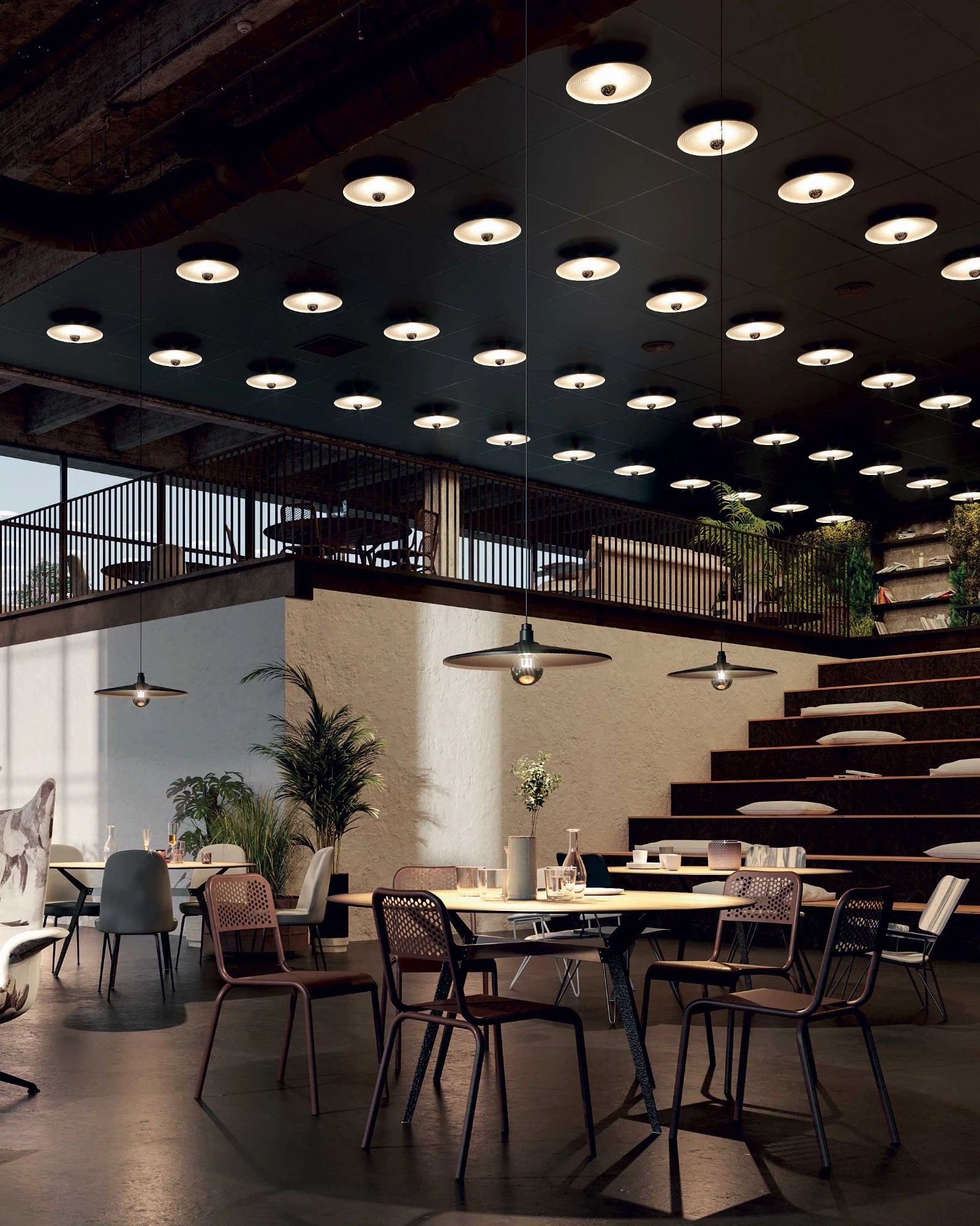 Vinyl Pendant Light