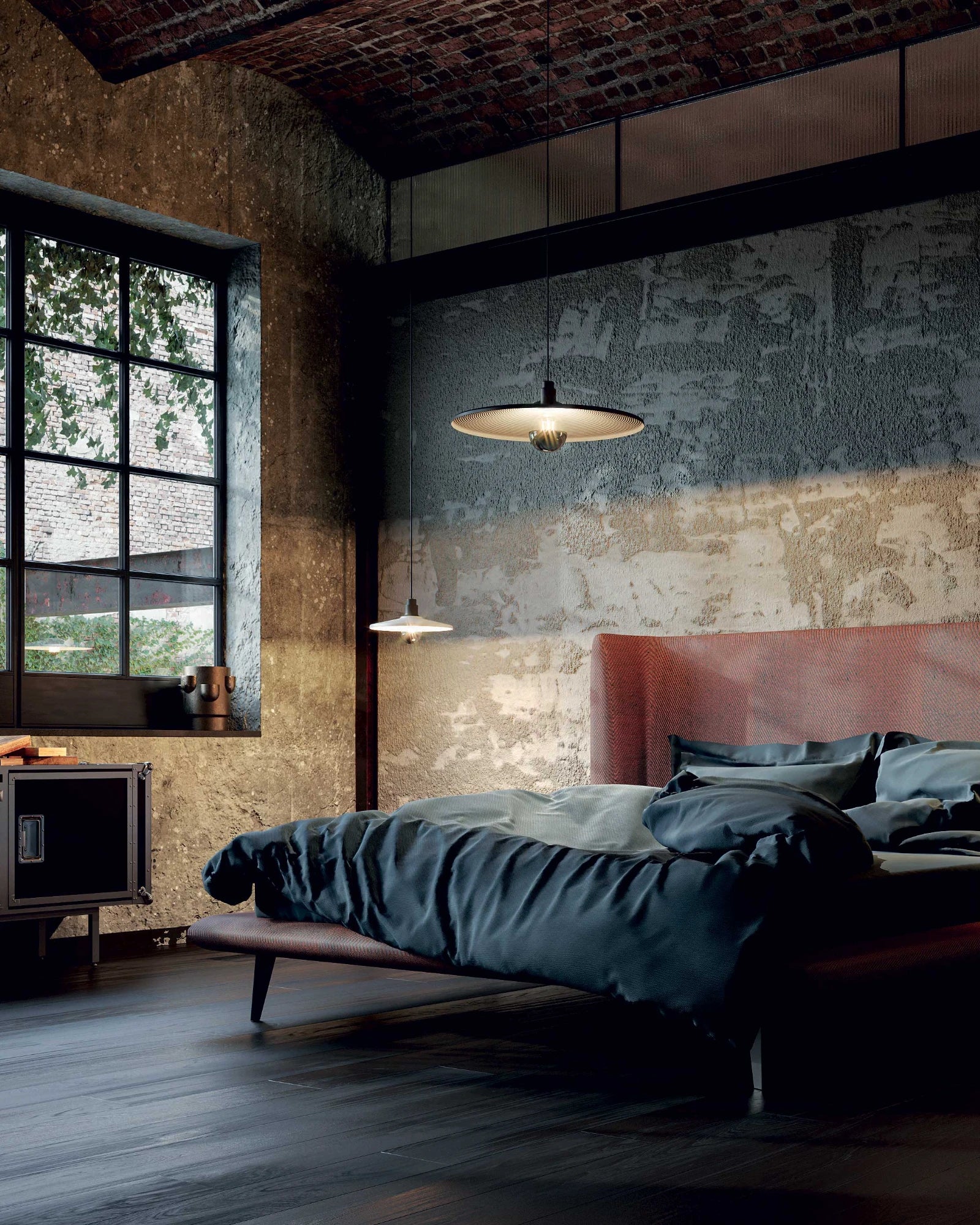 Vinyl Pendant Light