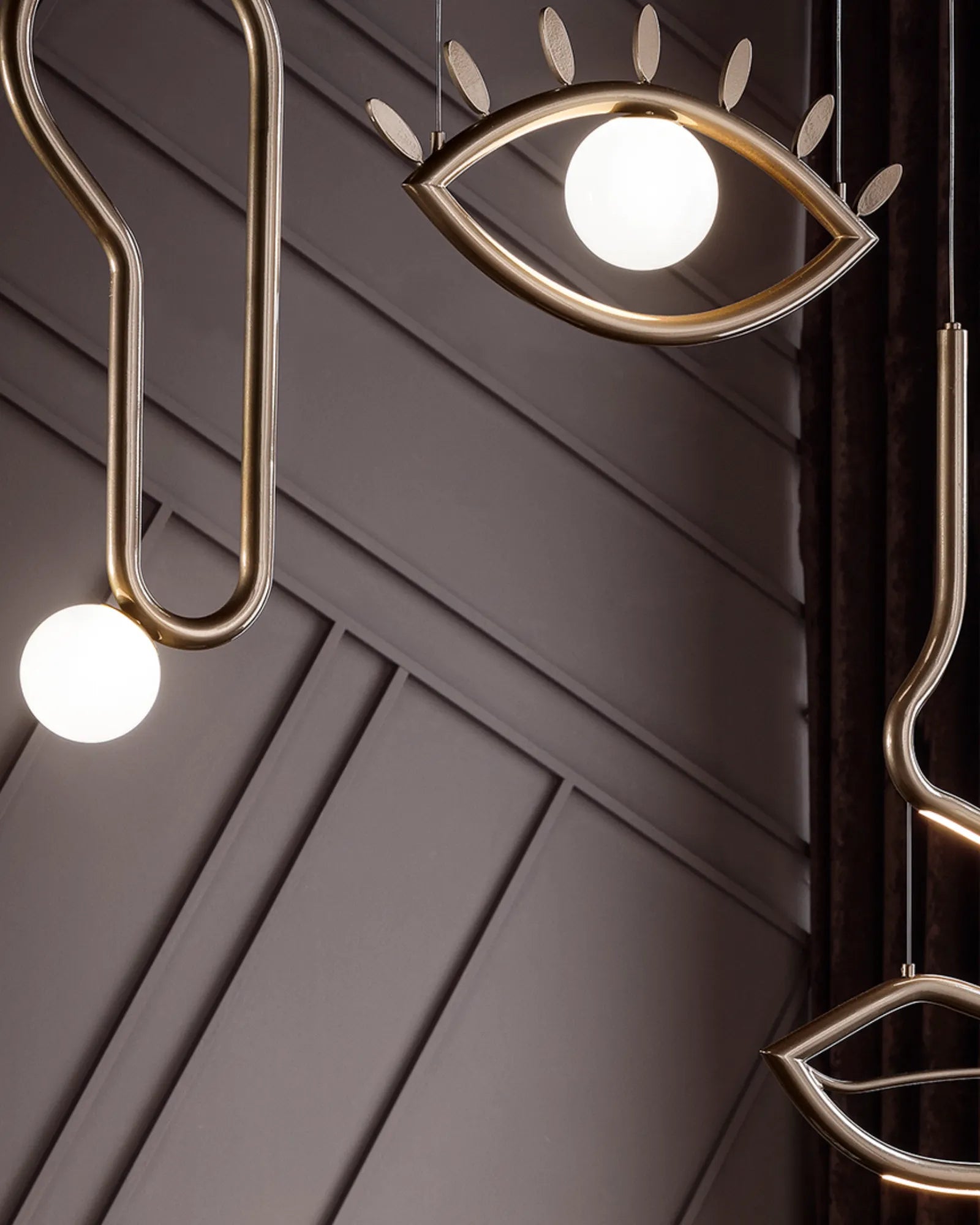 Visio Half Pendant Light