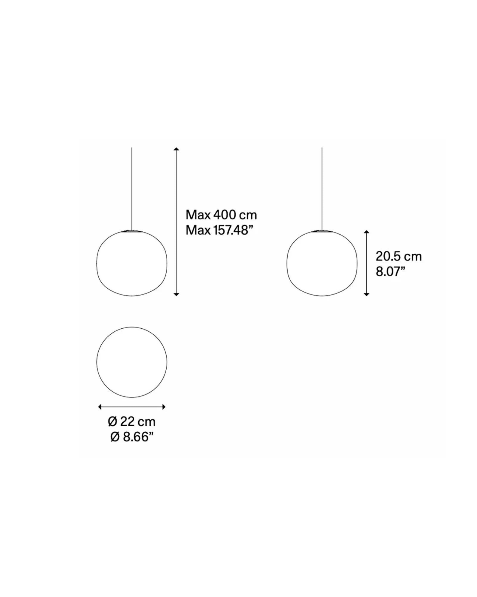 Volum Cluster Pendant Light