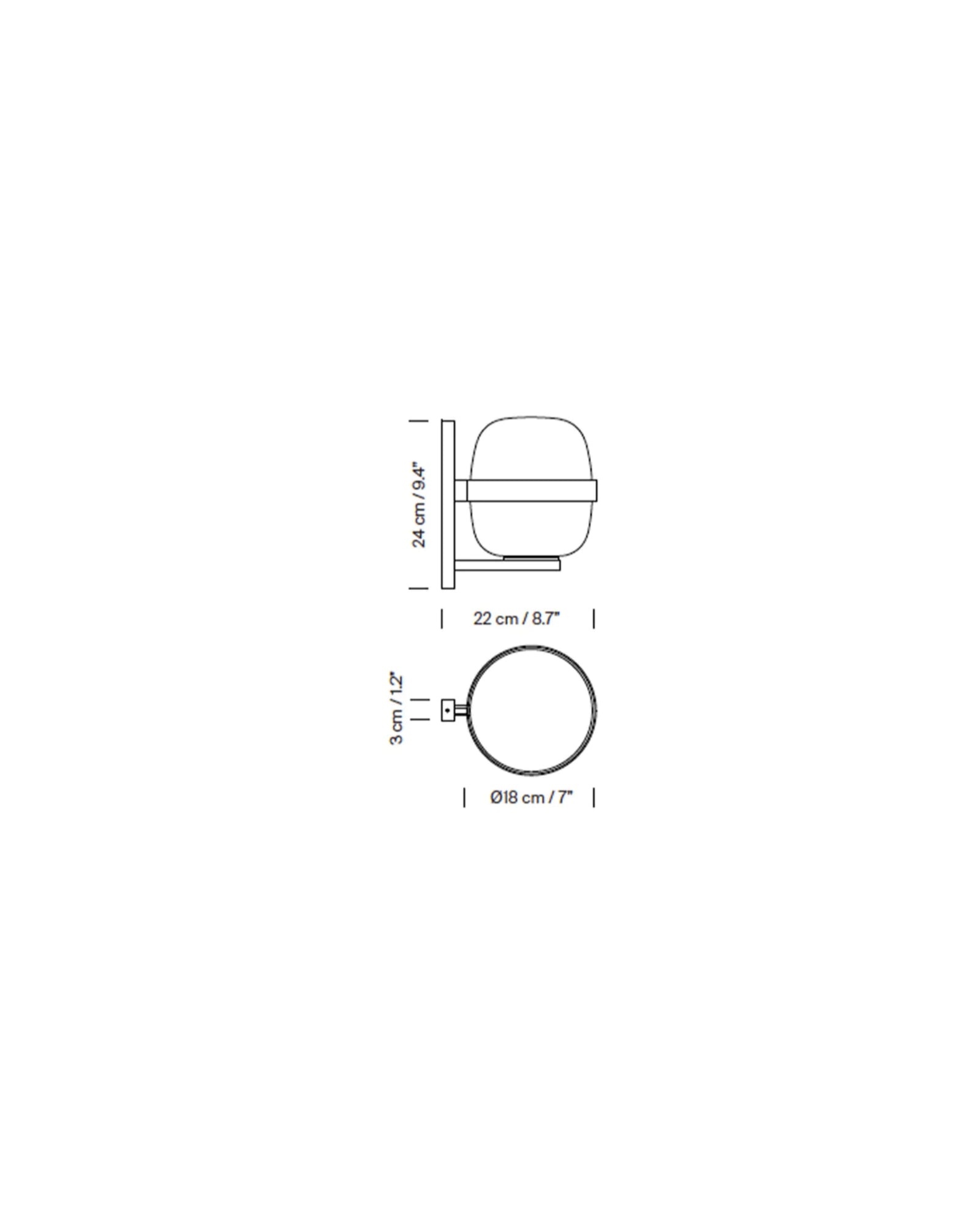 Wally Cestita Wall Light