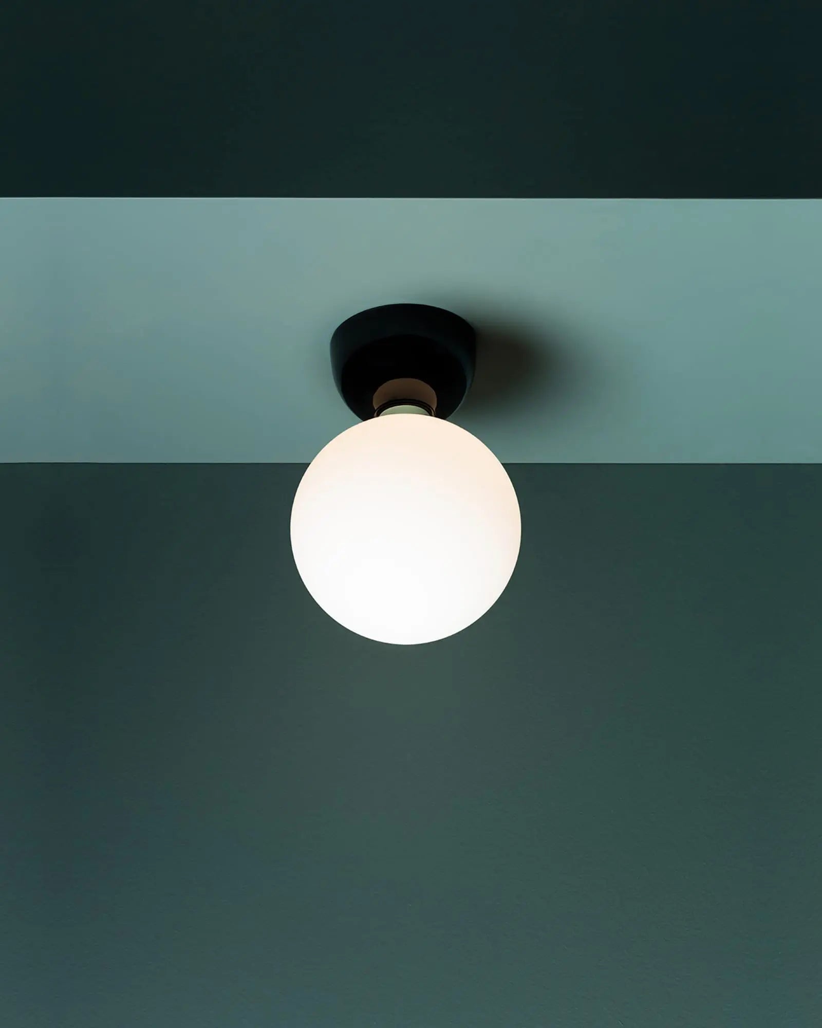Aballs contemporary orb ceiling light