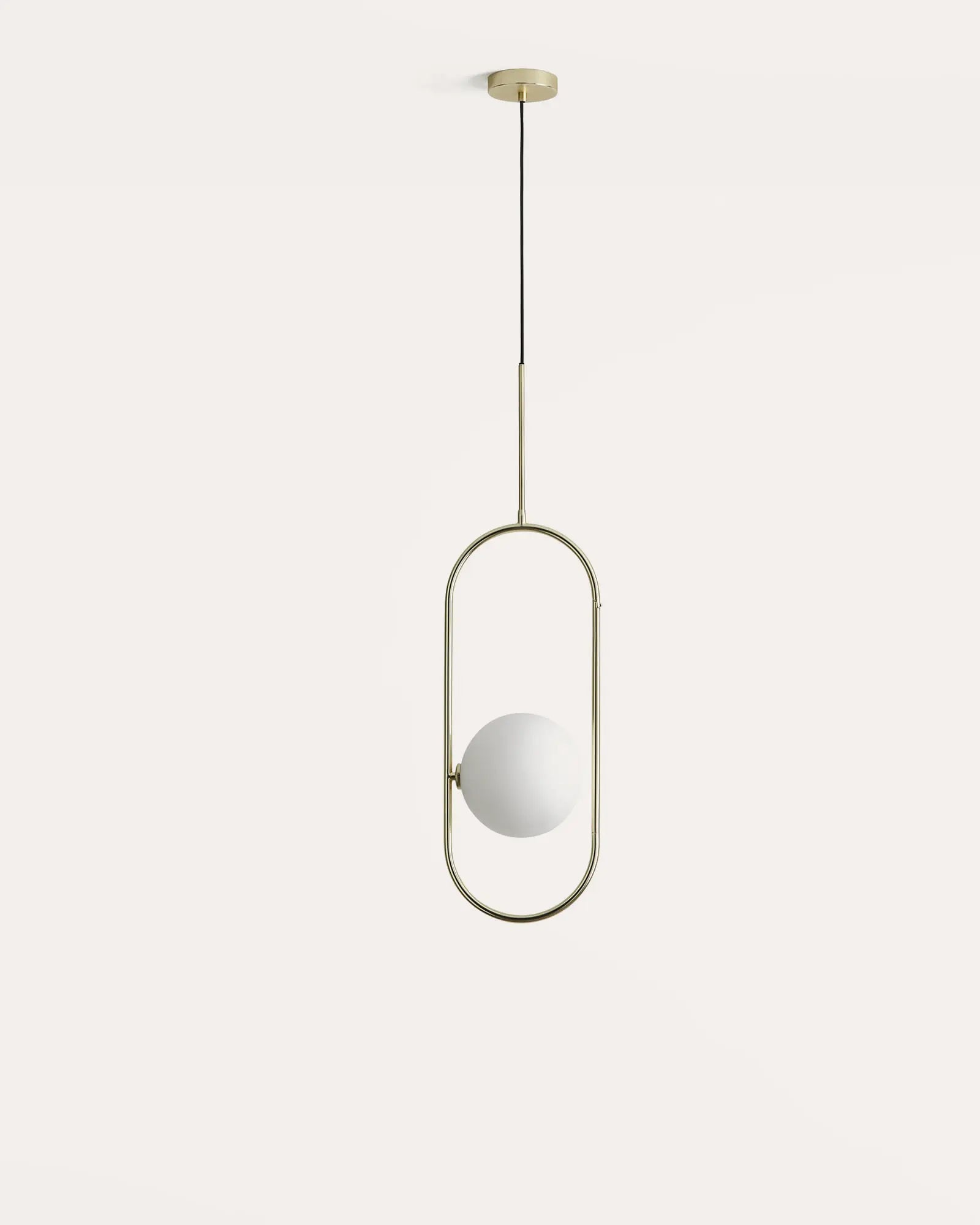 Abbacus pendant light 1 light brass