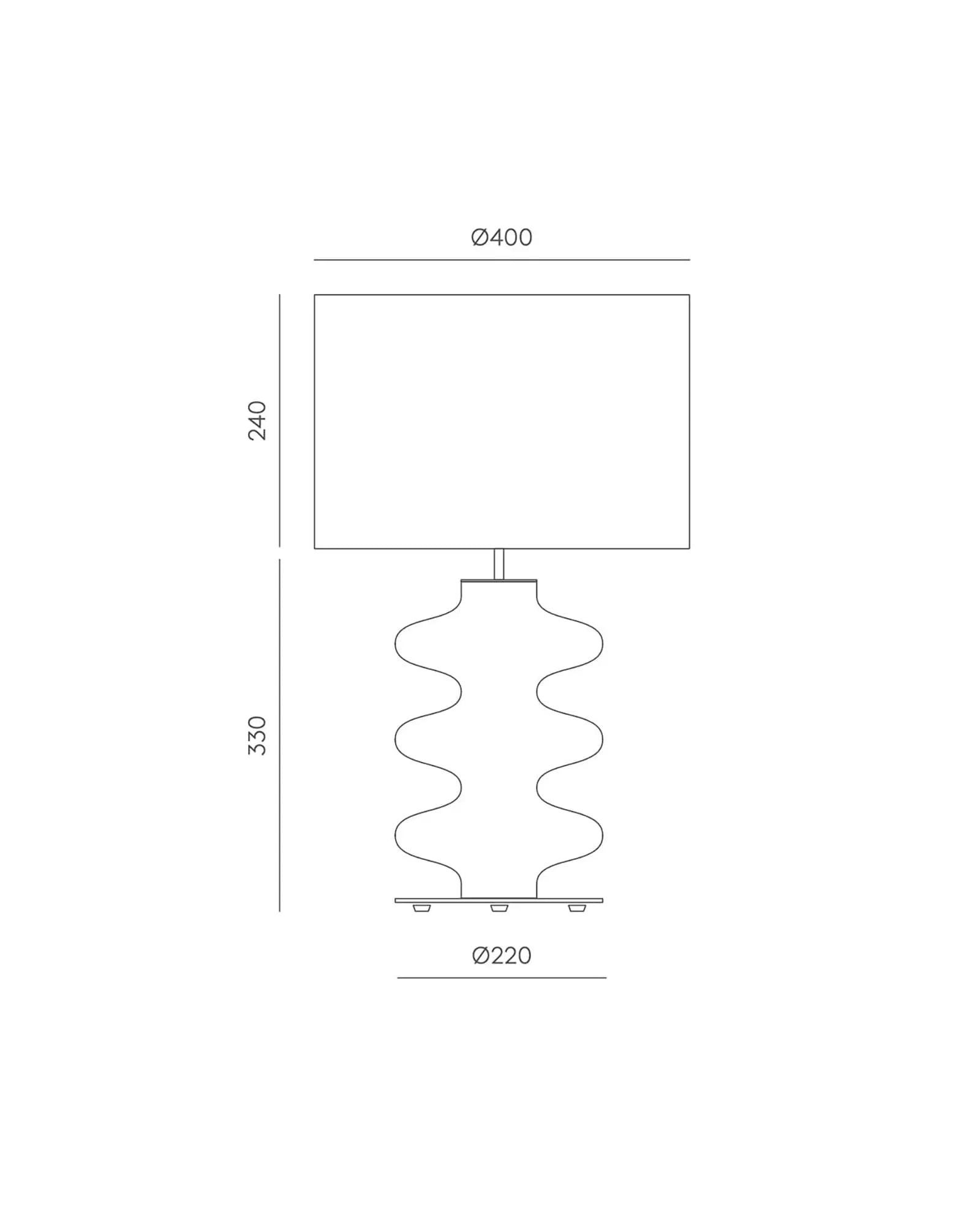 Adon ceramic contemporary table light with rattan shade sizes
