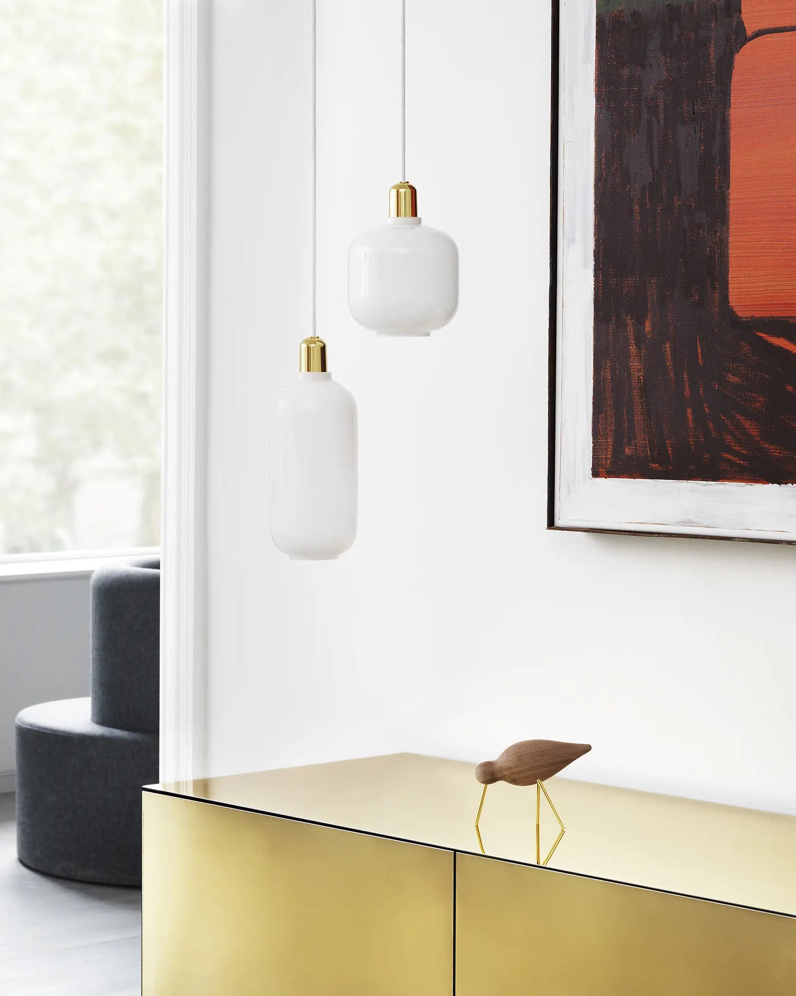 amp pendant light