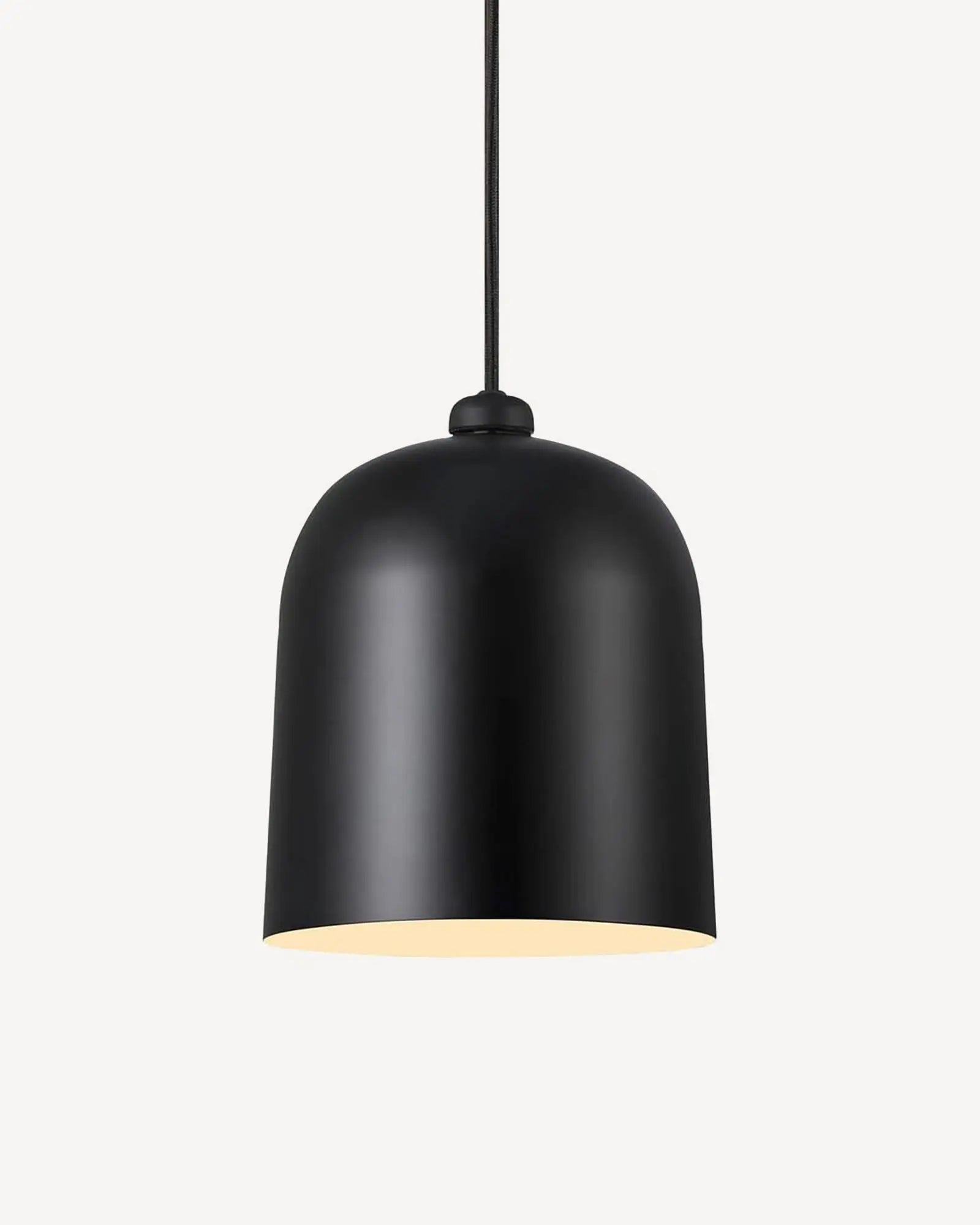 Angle scandinavian pendant light black