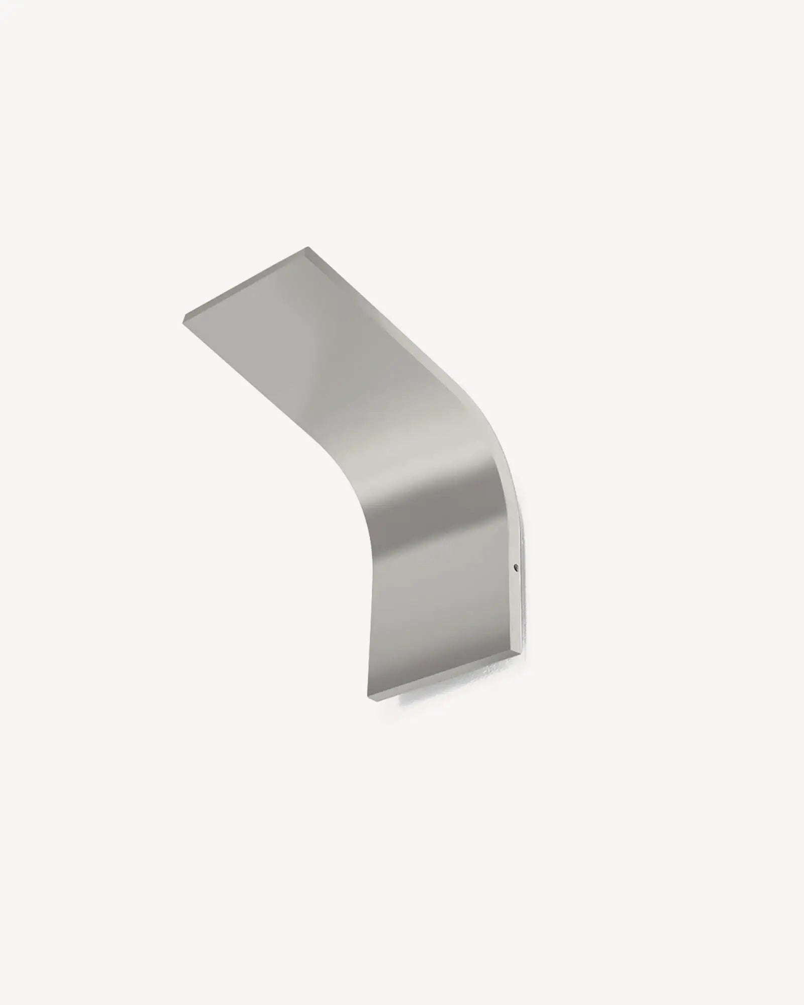 App wall light contemporary minimal small titanium