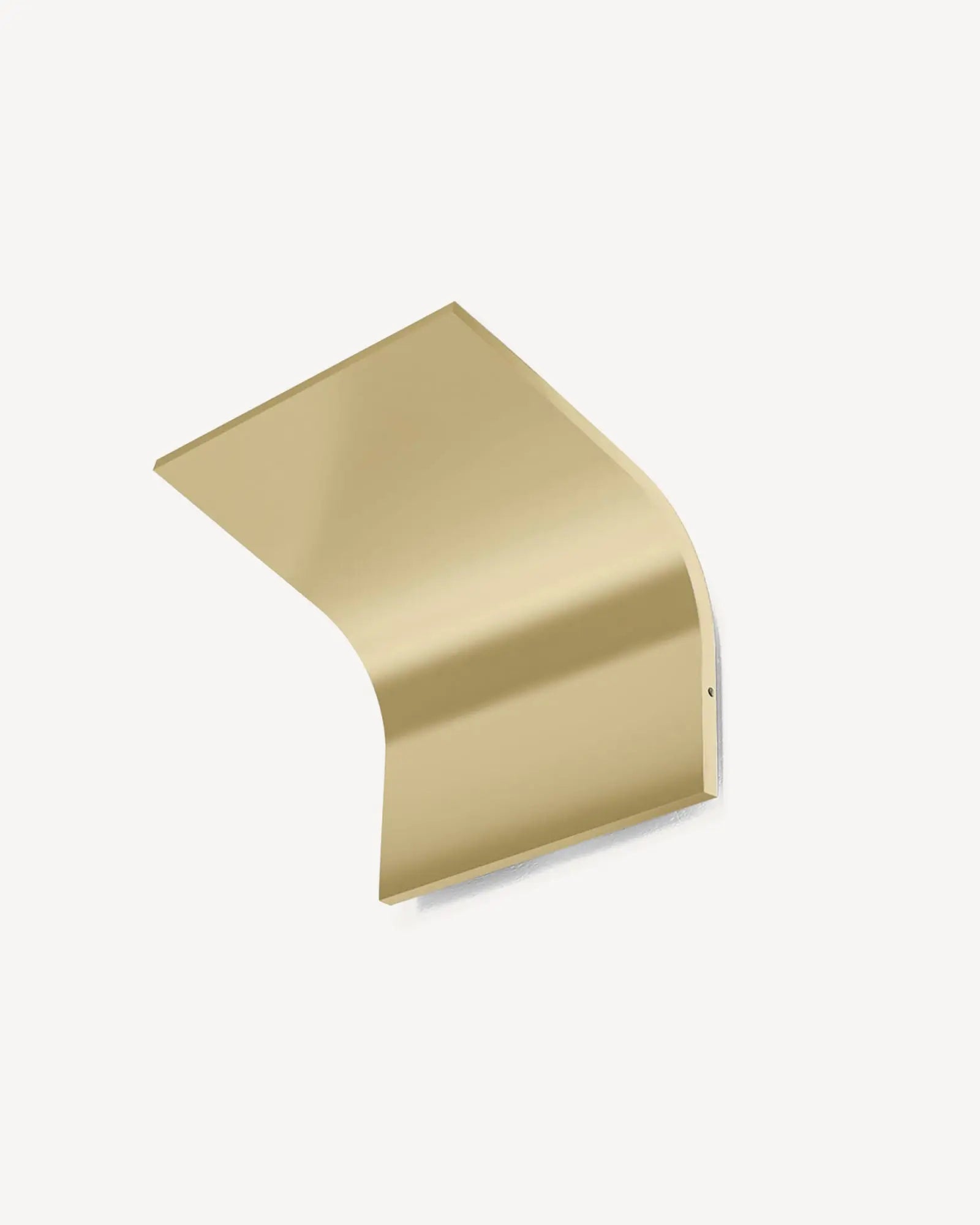 App wall light contemporary minimal large brass