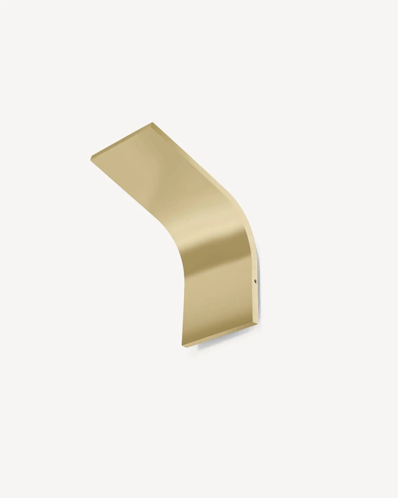 App wall light contemporary minimal small brass