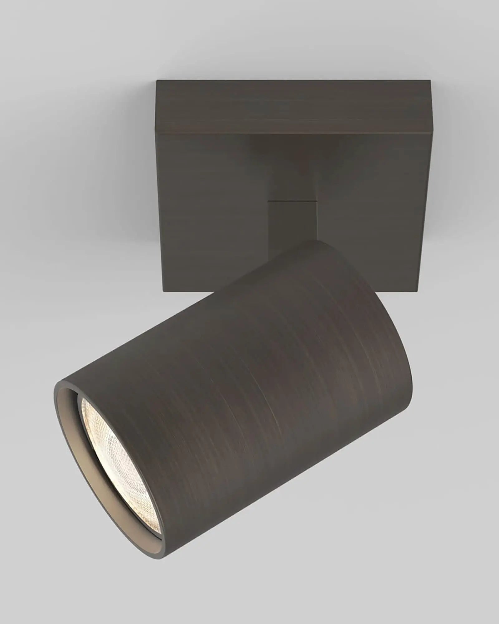 Ascoli minimal wall light with adjustable head bronze