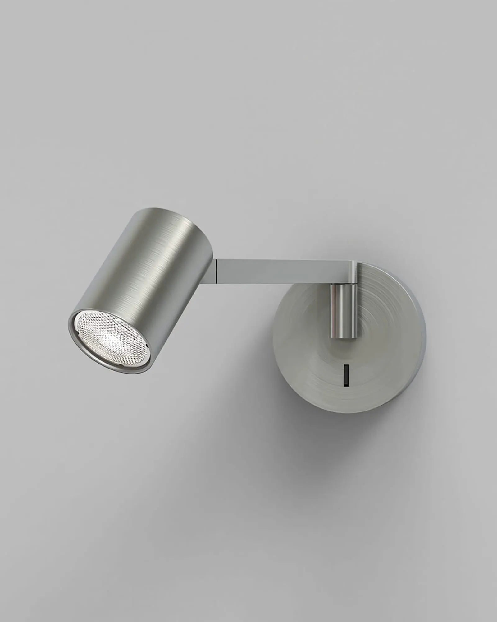 Ascoli swing adjustable wall light satin nickel