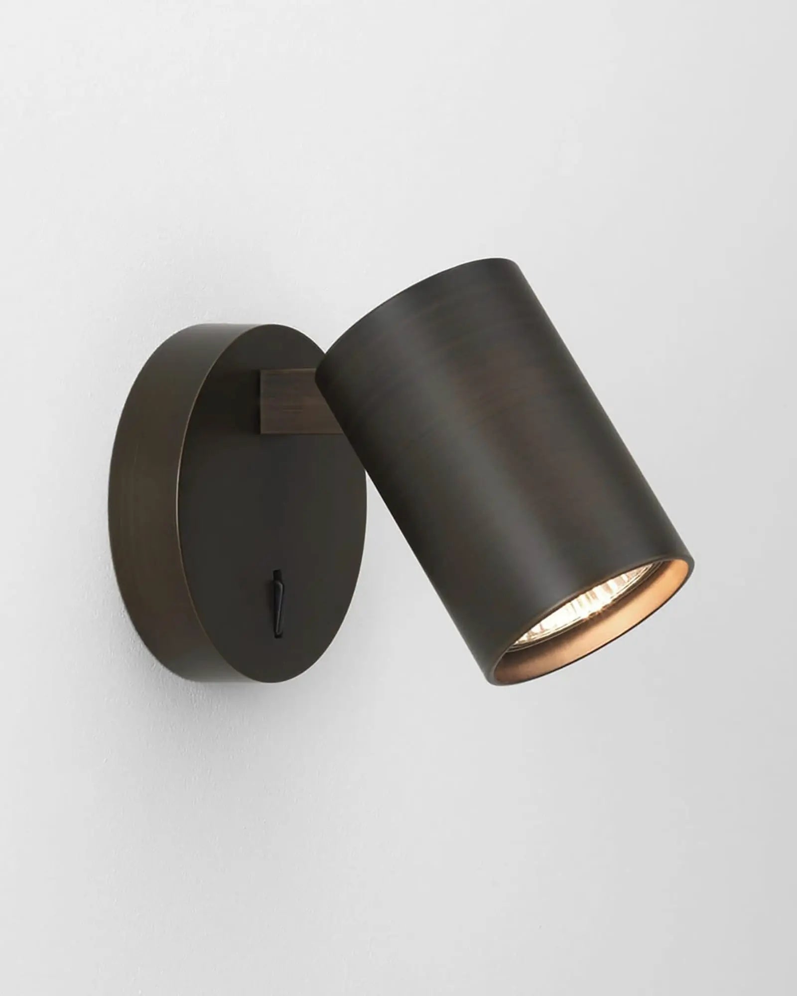 Ascoli switched adjustable wall light bronze