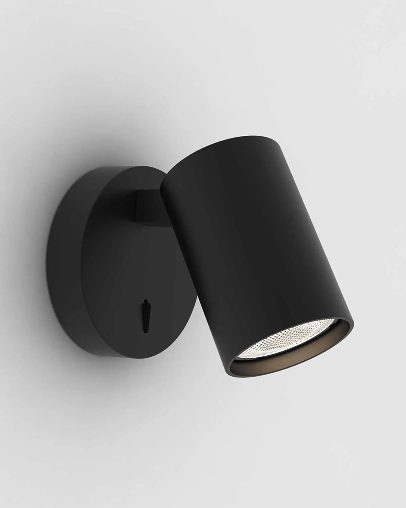 Ascoli switched adjustable wall light black