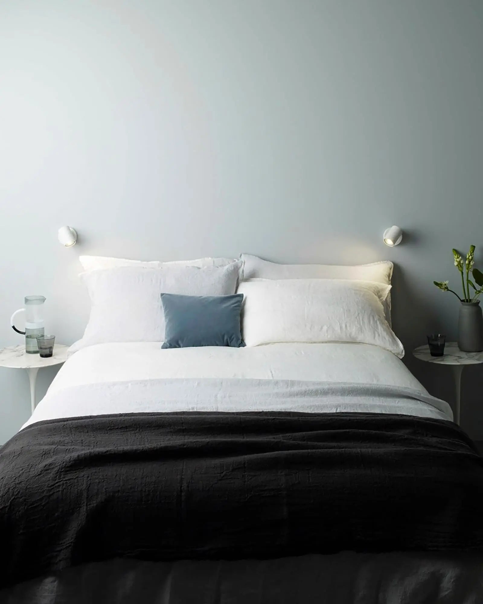 Ascoli switched adjustable wall light bed side