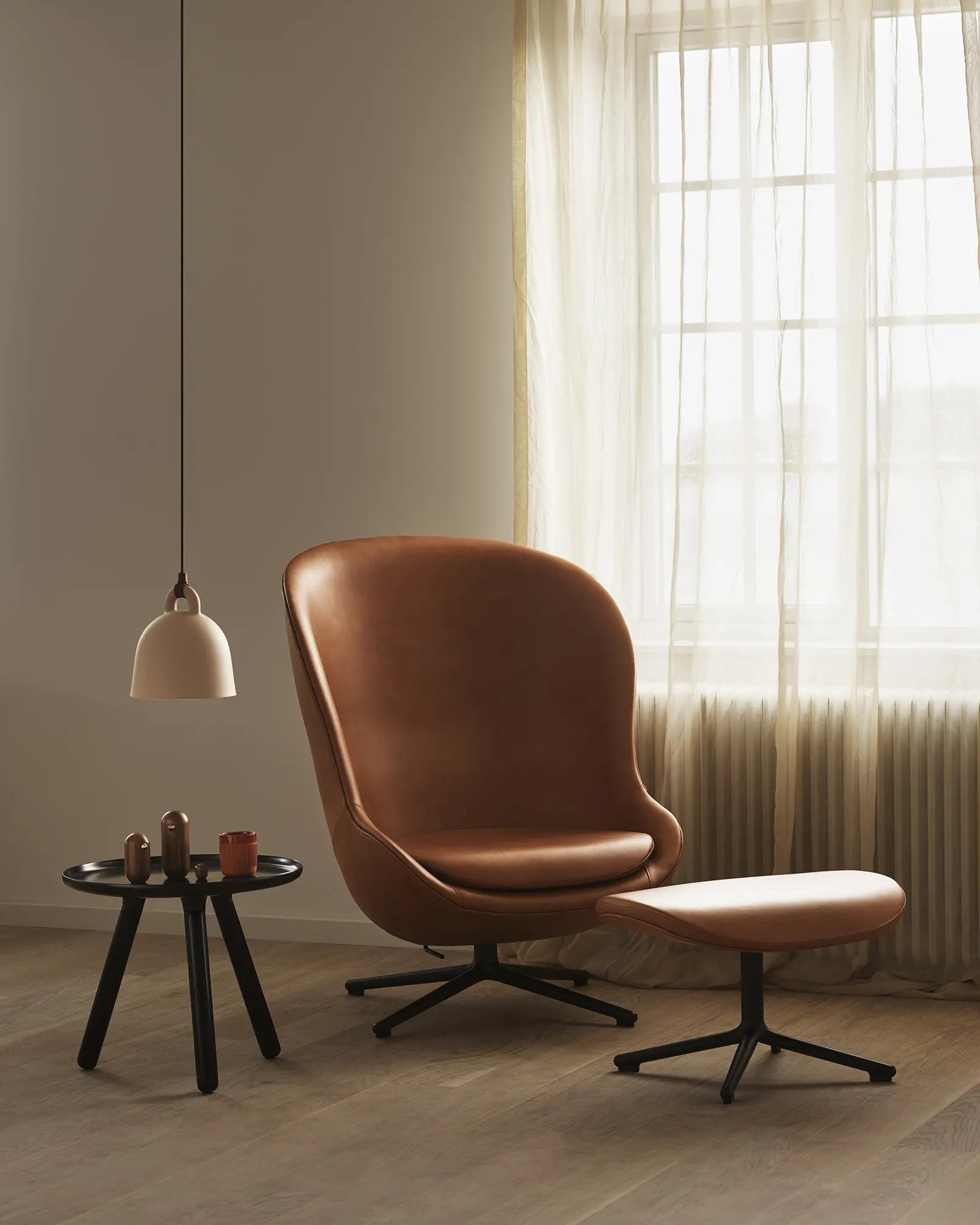 Bell pendant light