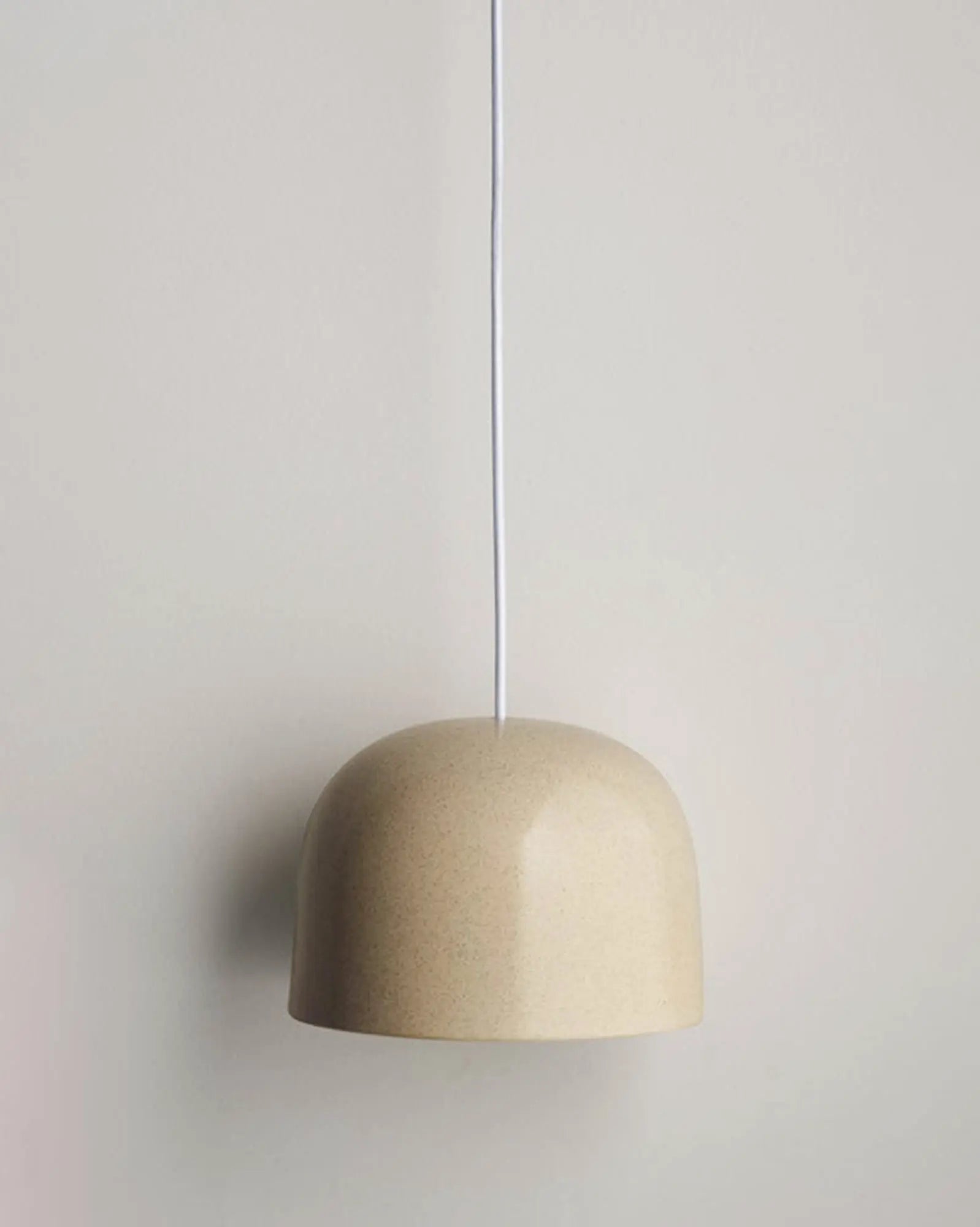 Bell Ceramic dome pendant