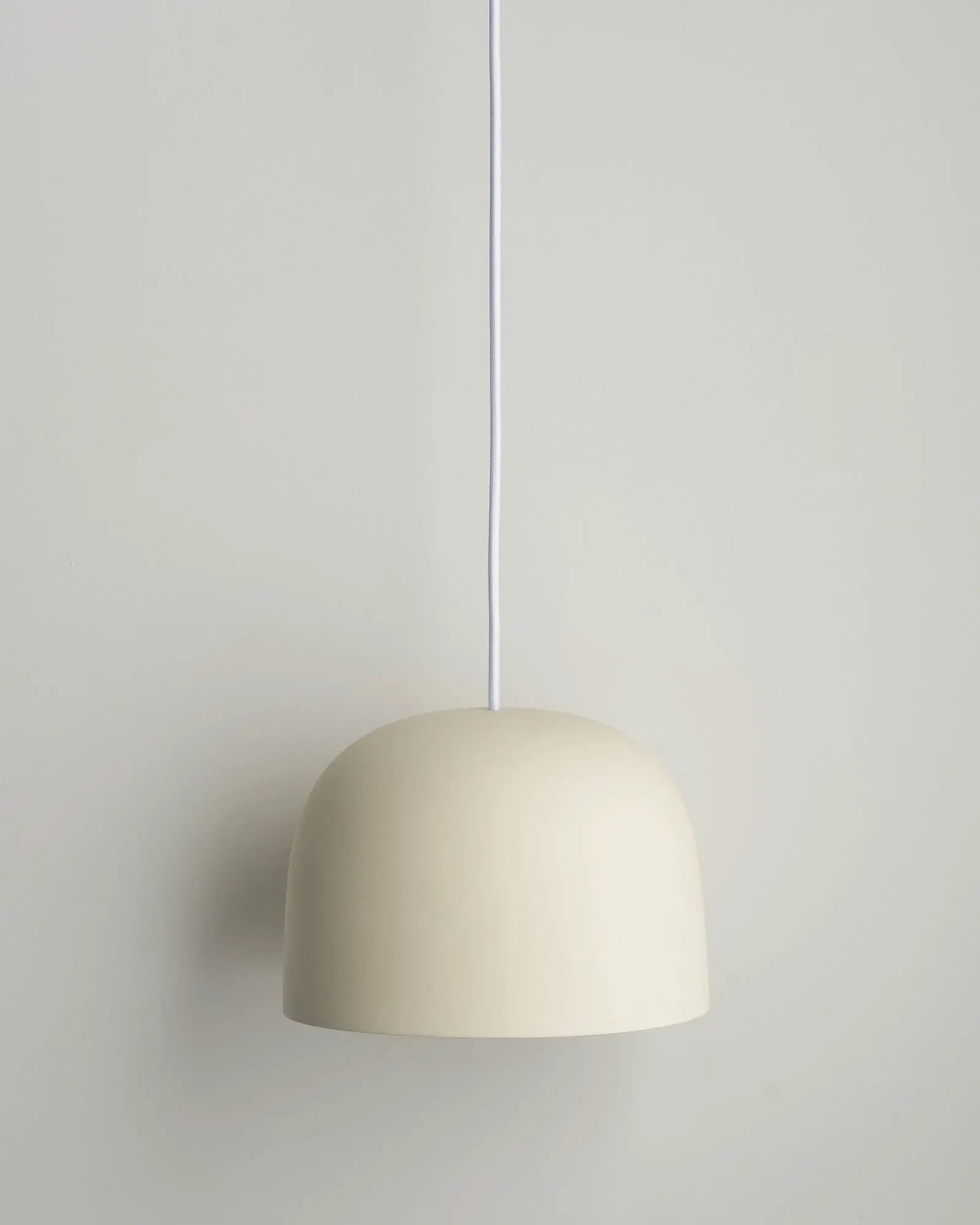 Bell Ceramic dome pendant