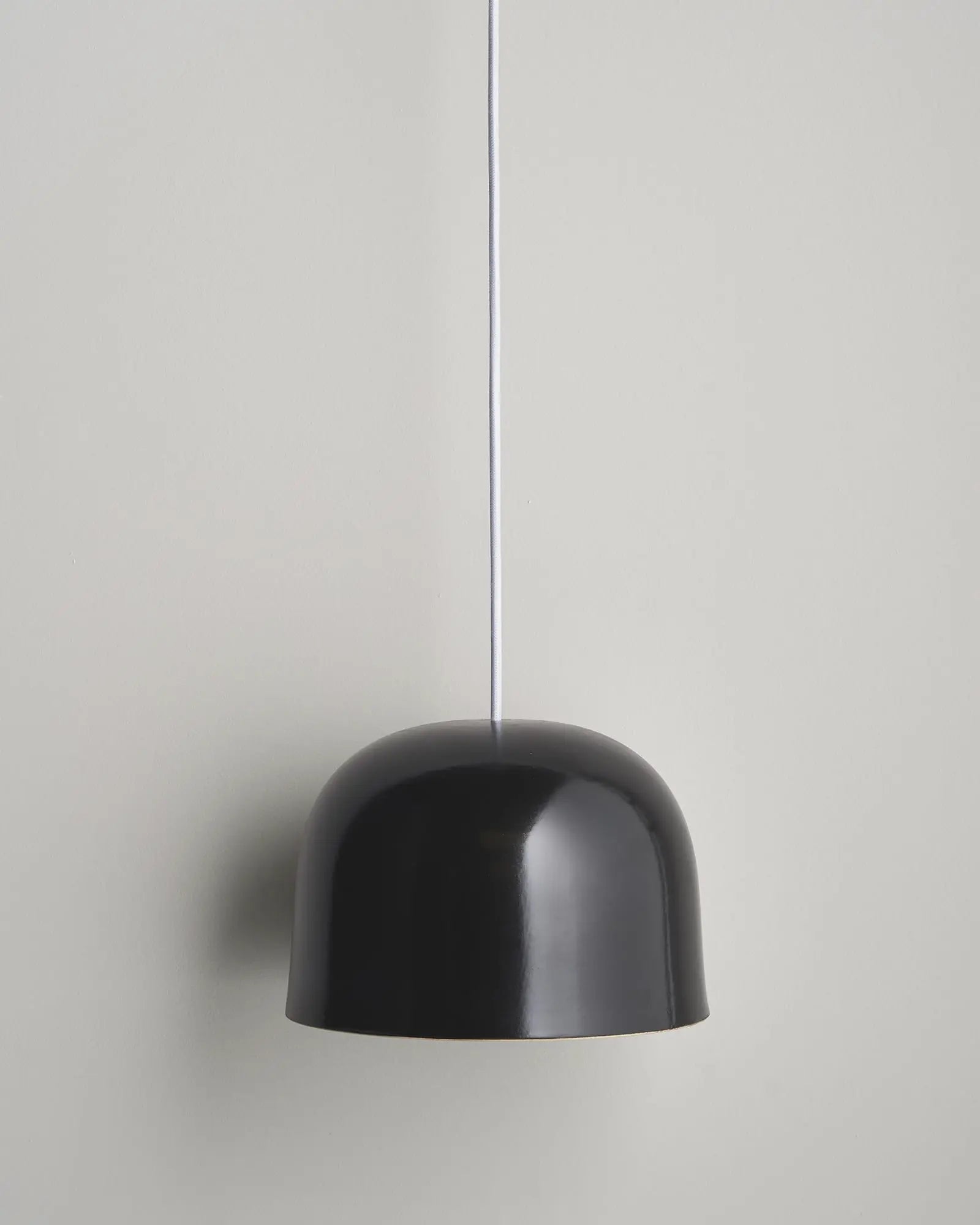 Bell Ceramic dome pendant