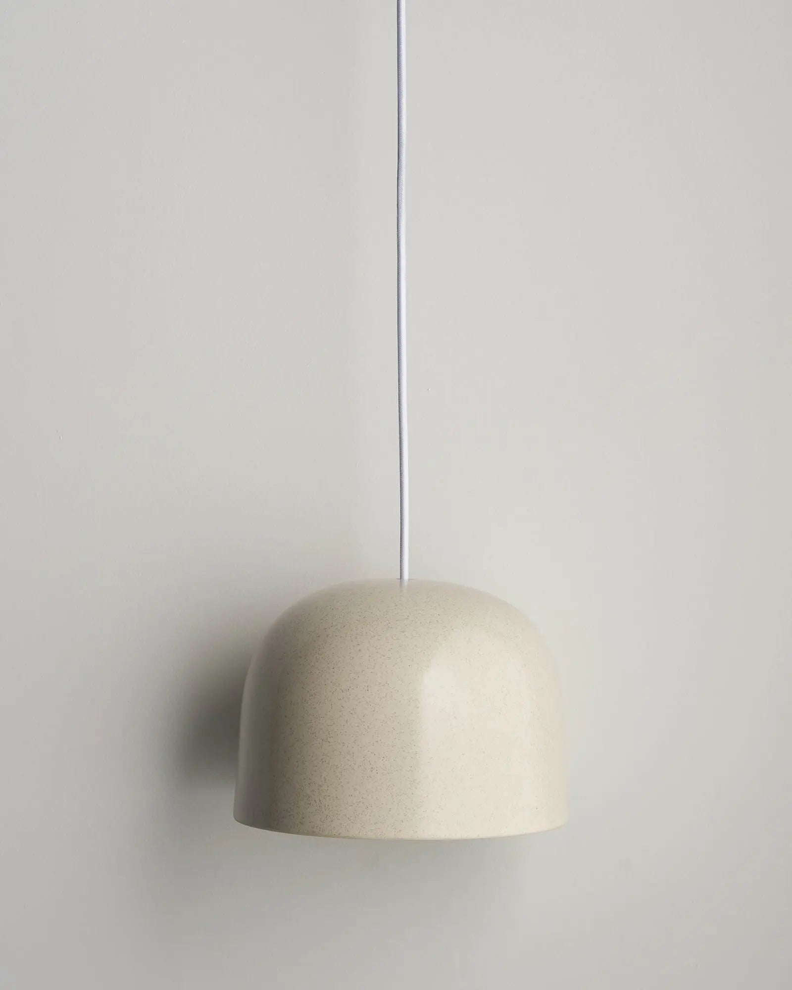 Bell Ceramic dome pendant
