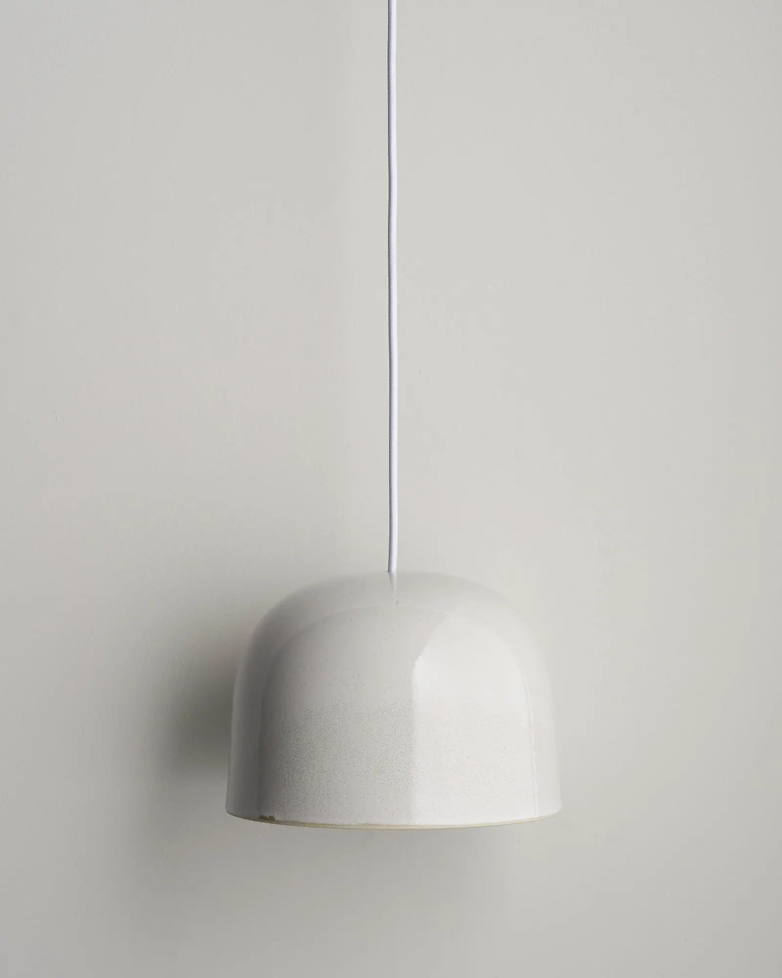 Bell Ceramic dome pendant