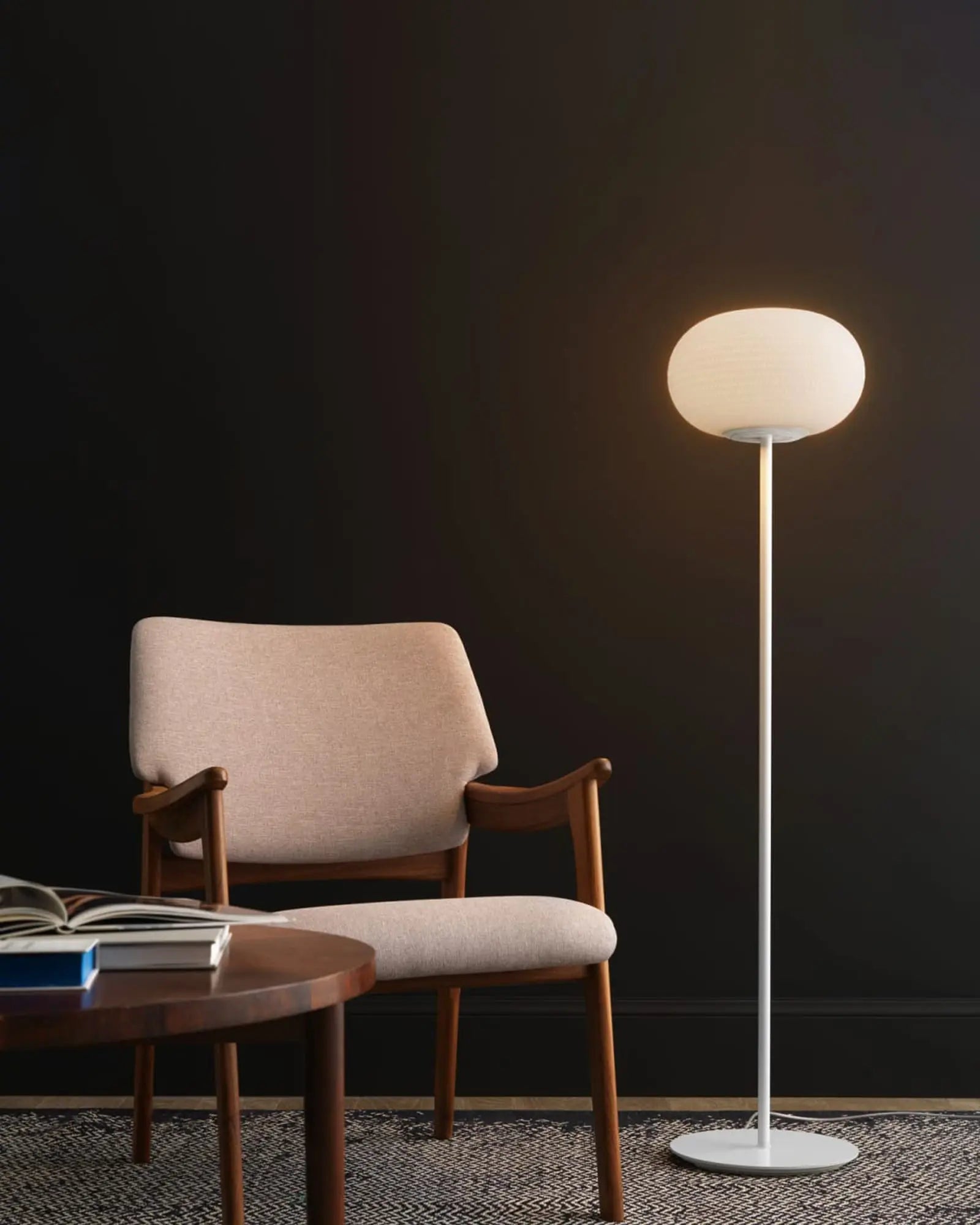 Bianca Floor Lamp in a living area