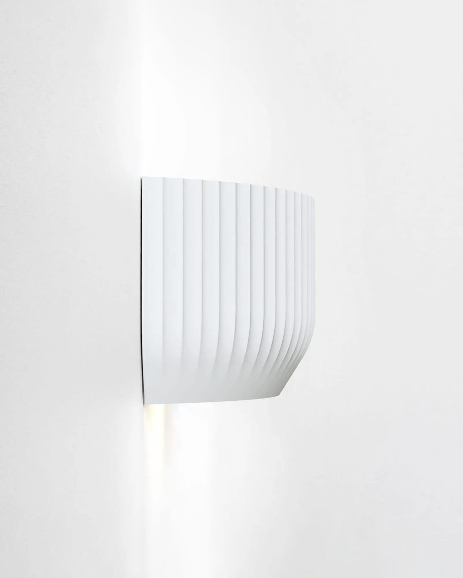 Blend plaster contemporary architectural style wall light product photo side