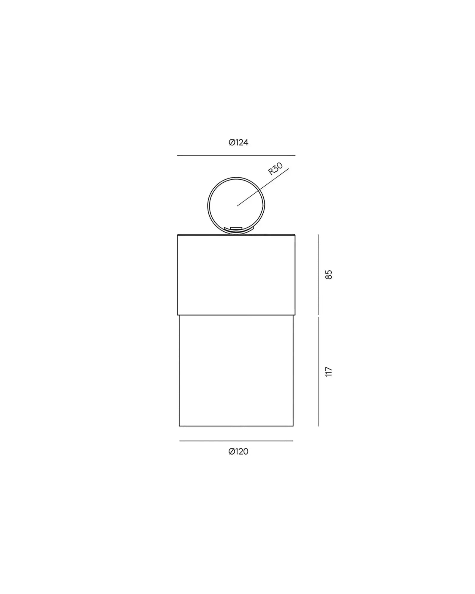Bora contemporary portable lantern sizes