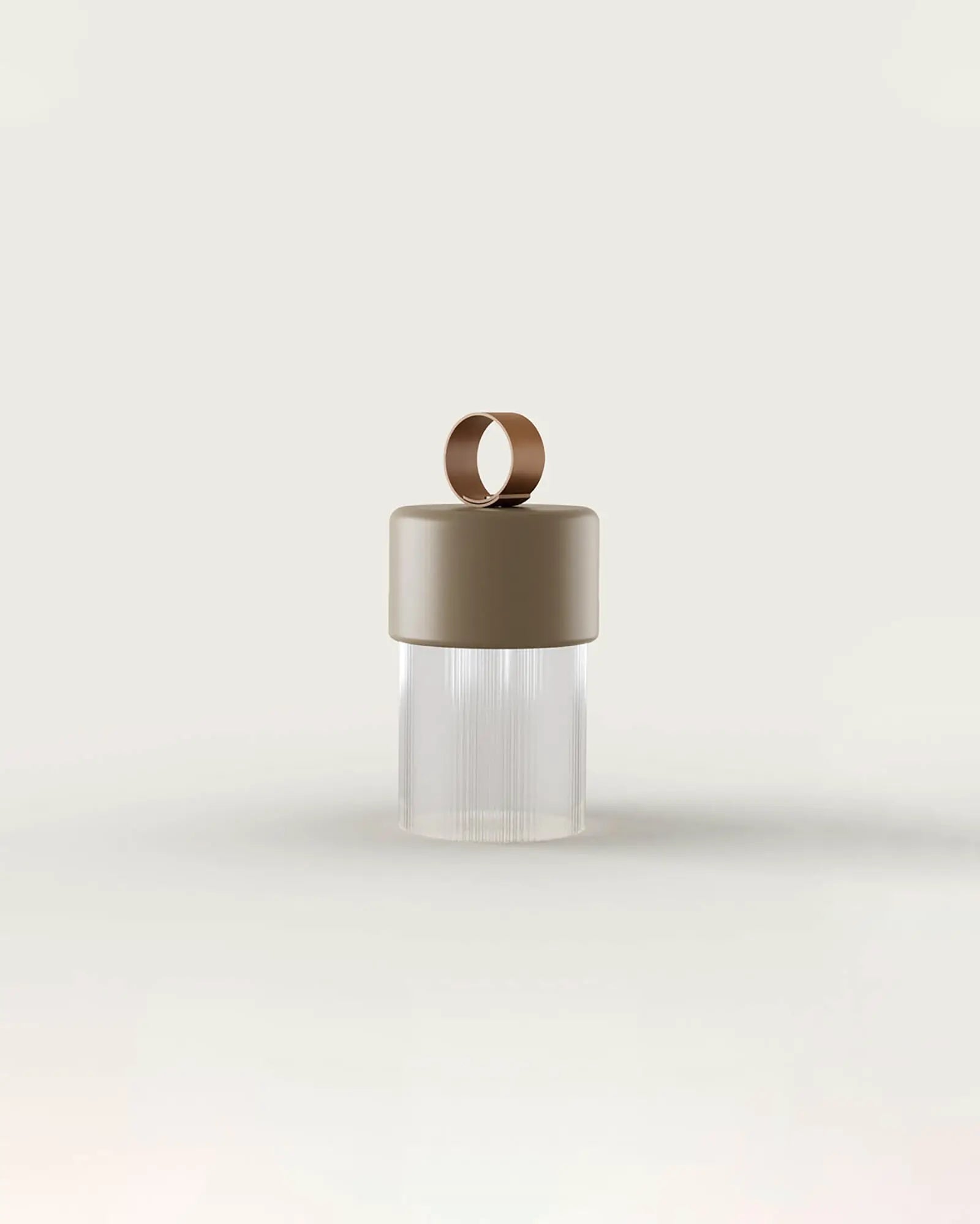 Bora contemporary portable lantern product photo brown