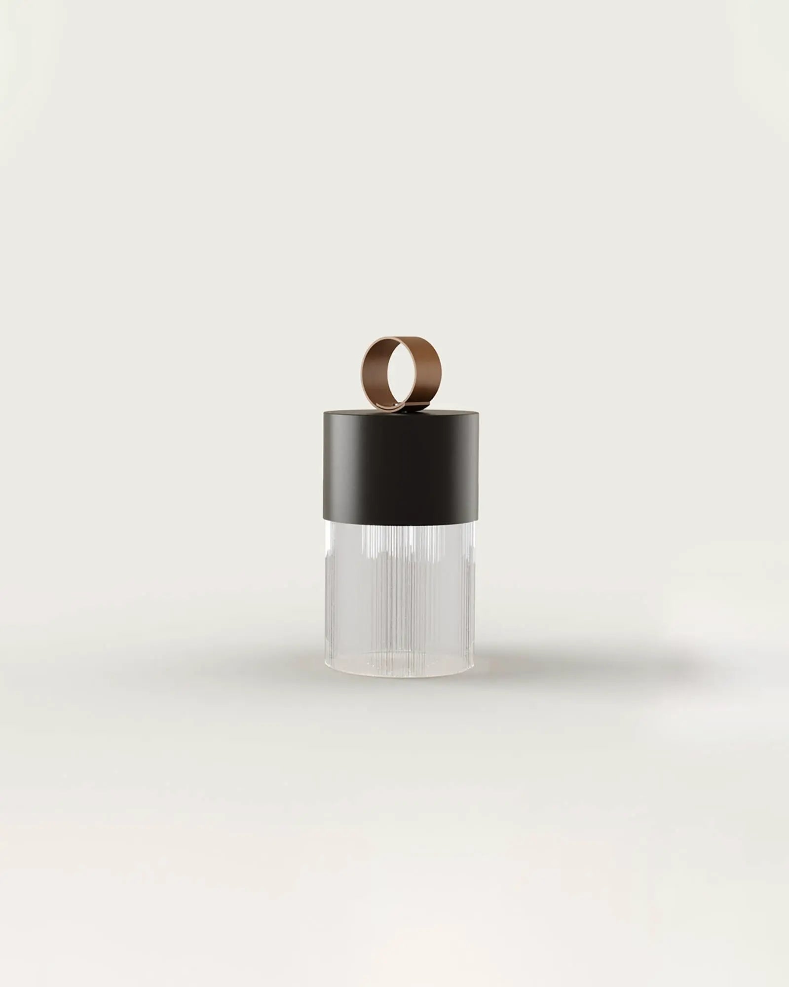 Bora contemporary portable lantern product photo black