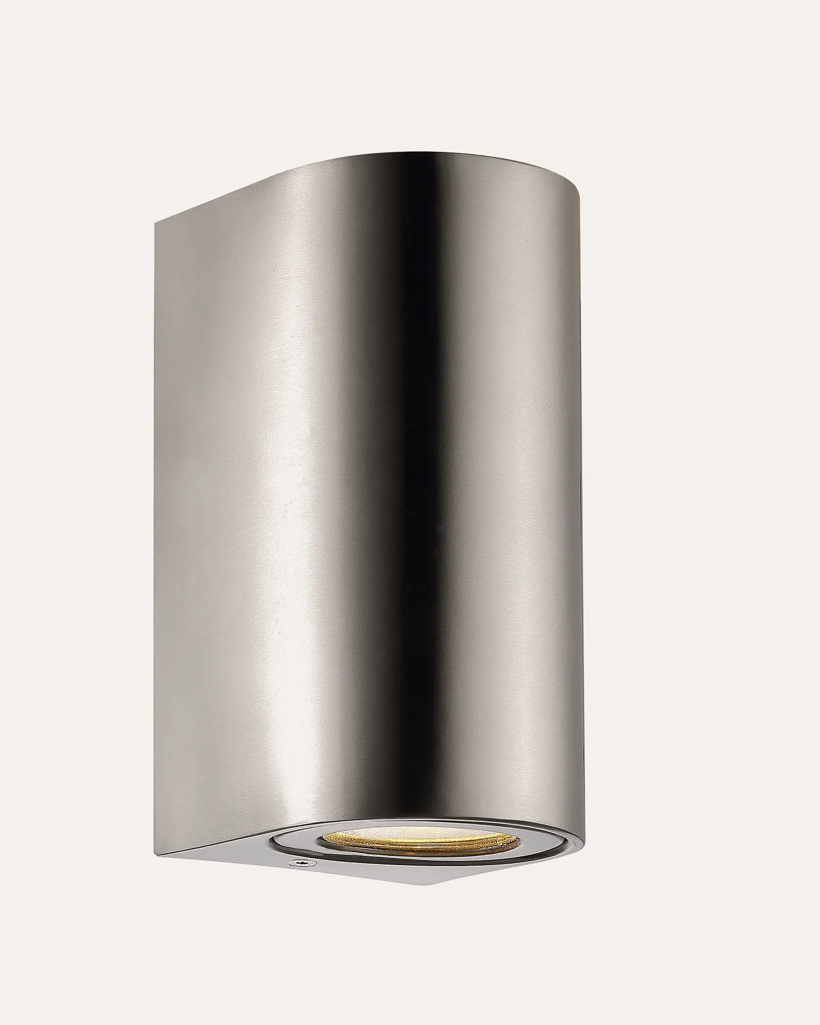 Canto 2 Maxi minimal Scandinavian outdoor cylinder wall light stainless