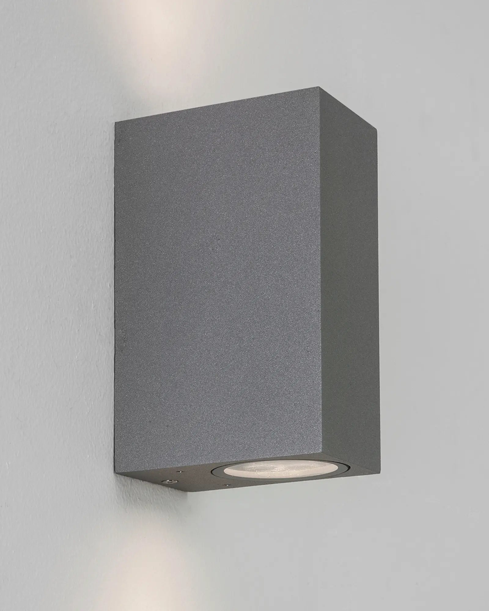chios outdoor up and down wall light grey