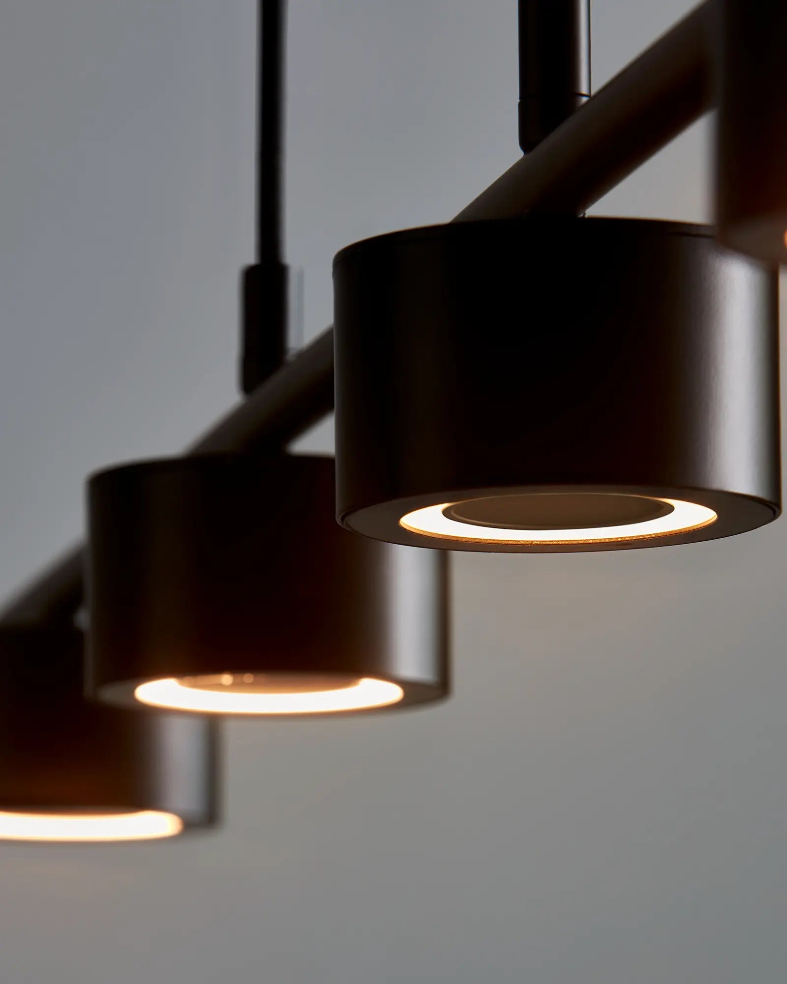 Scandinavian pendant light detail