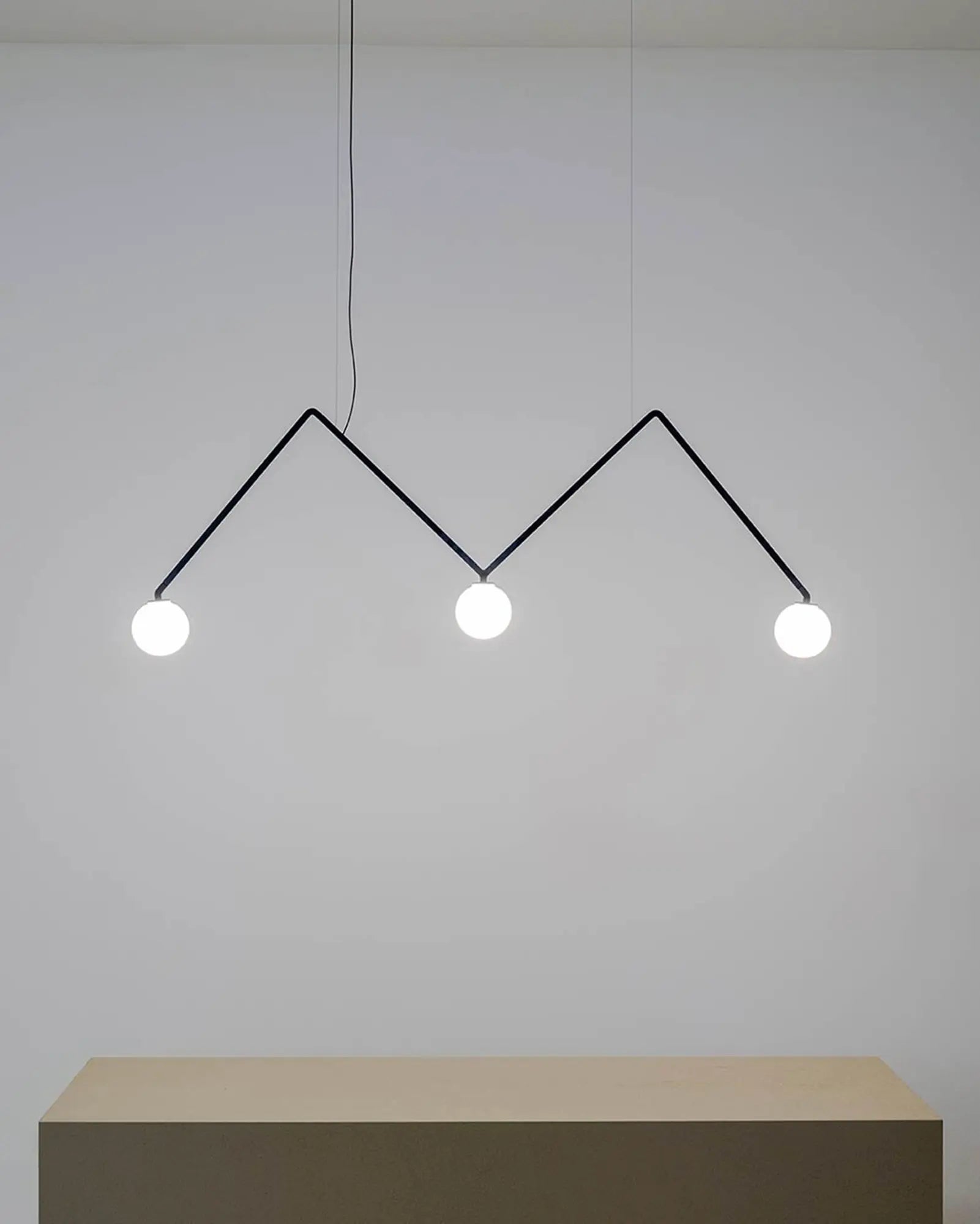 Dabliu contemporary iconic pendant light
