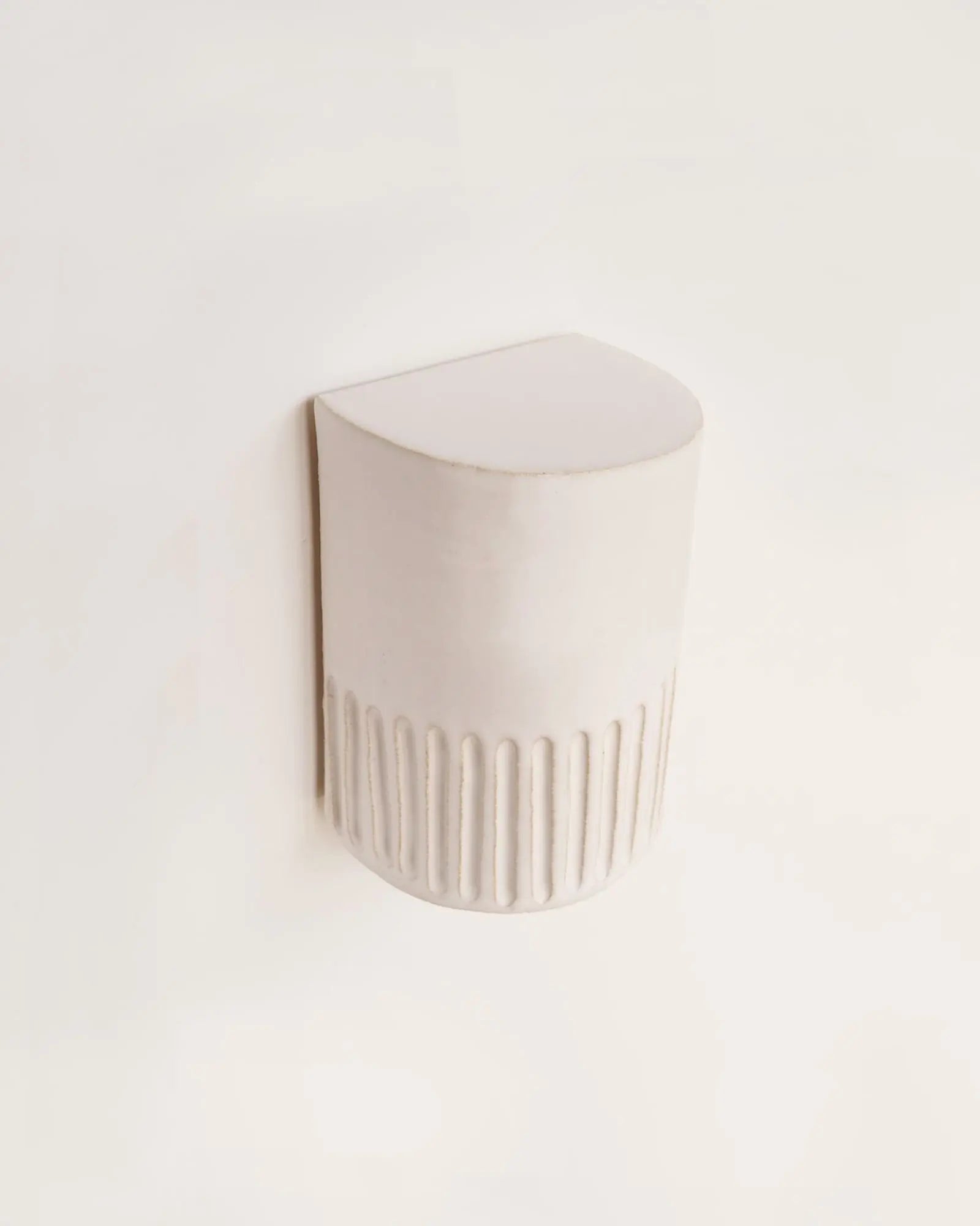 Day outdoor handmade ceramic wall light