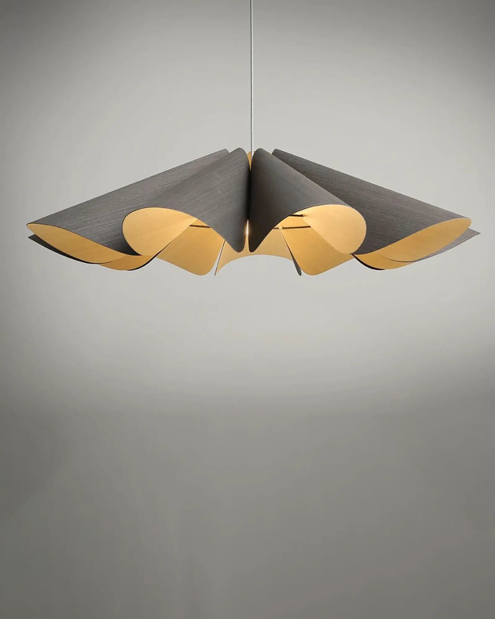 Delfina veneer large pendant light