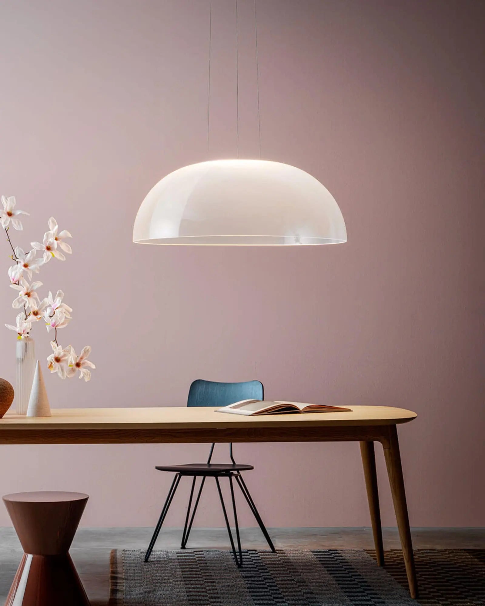 Demi Pendant Light above desk