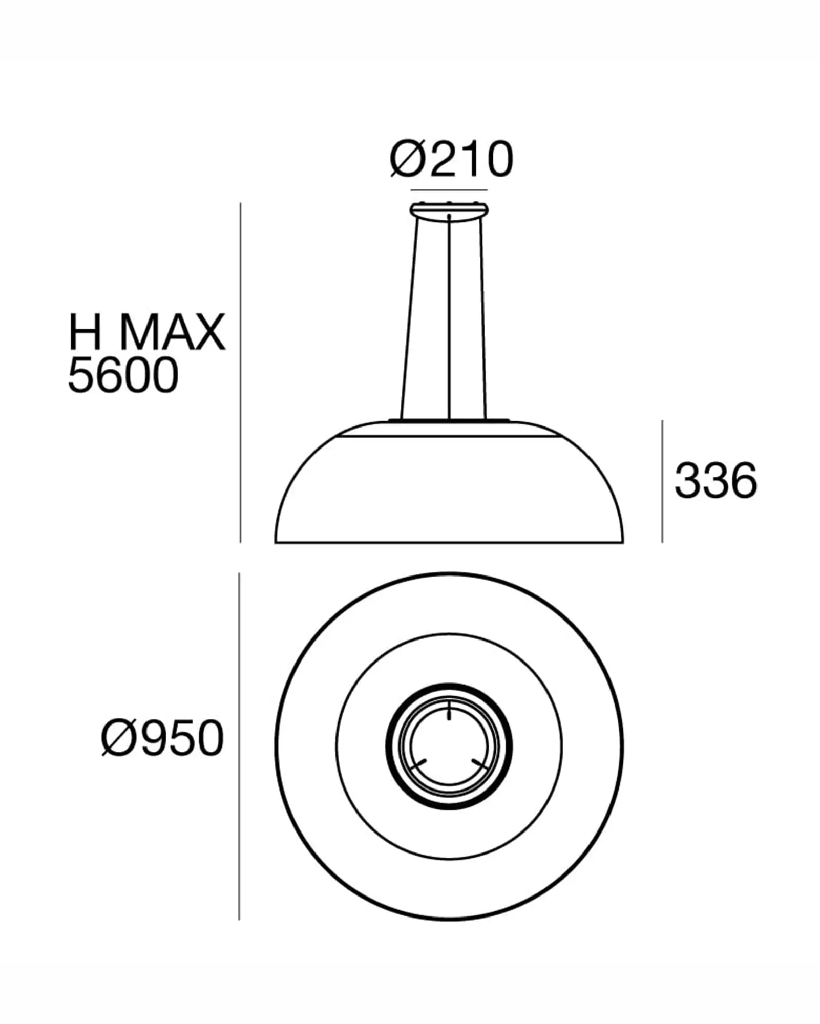 Demì Pendant Light
