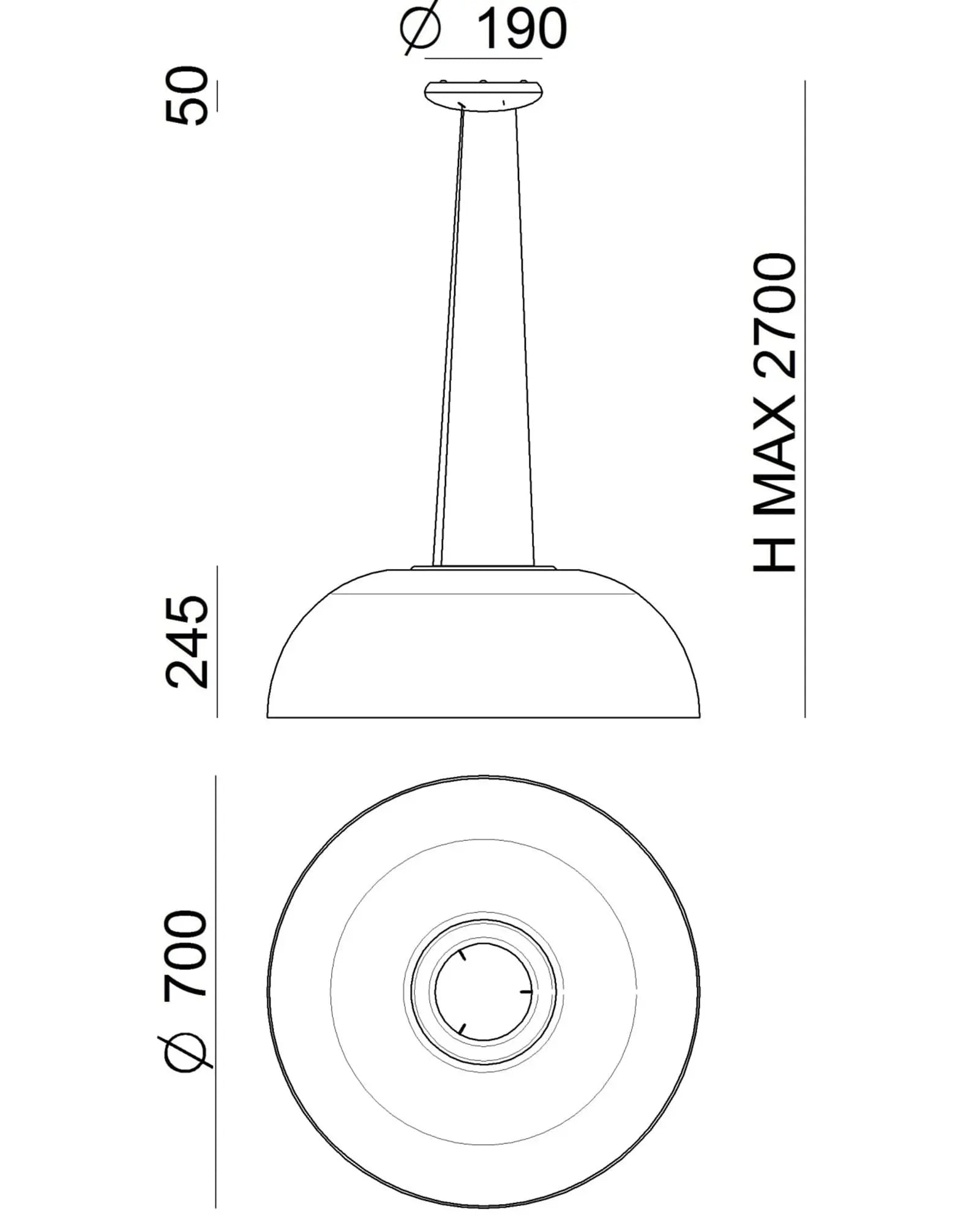 Demì Pendant Light