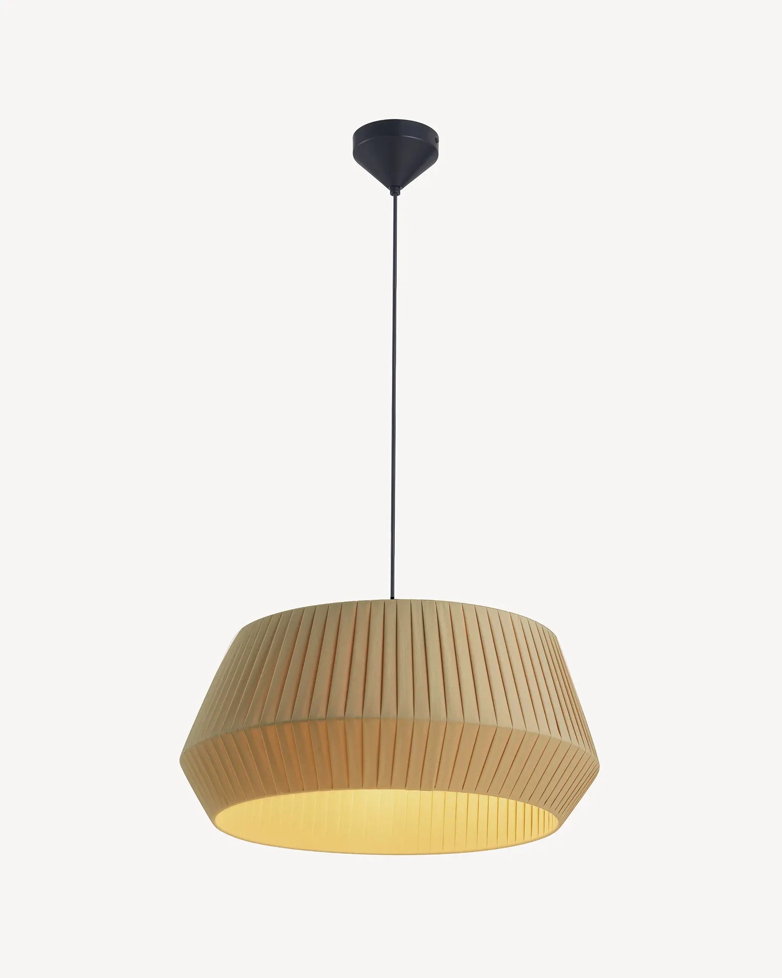 Dicte fabric scandinavian pendant light