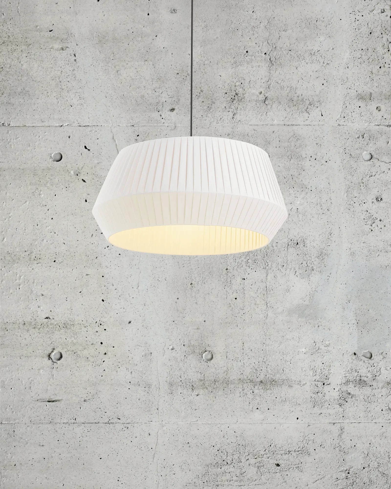 Dicte fabric scandinavian pendant light