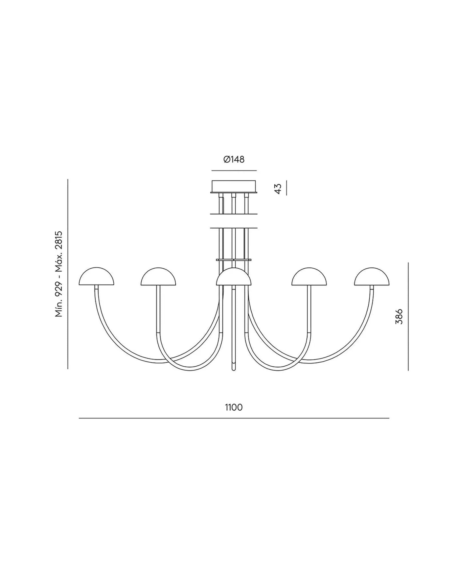 Dussa Chandelier