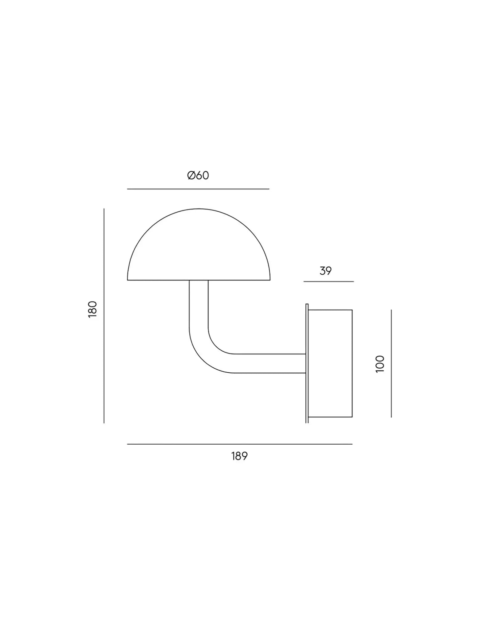 Dussa Wall Light