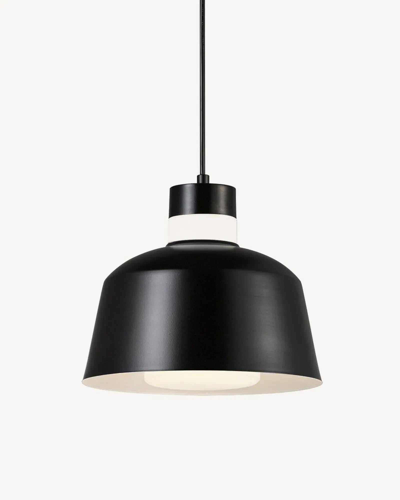 Emma Scandinavian contemporary pendant light 25 black