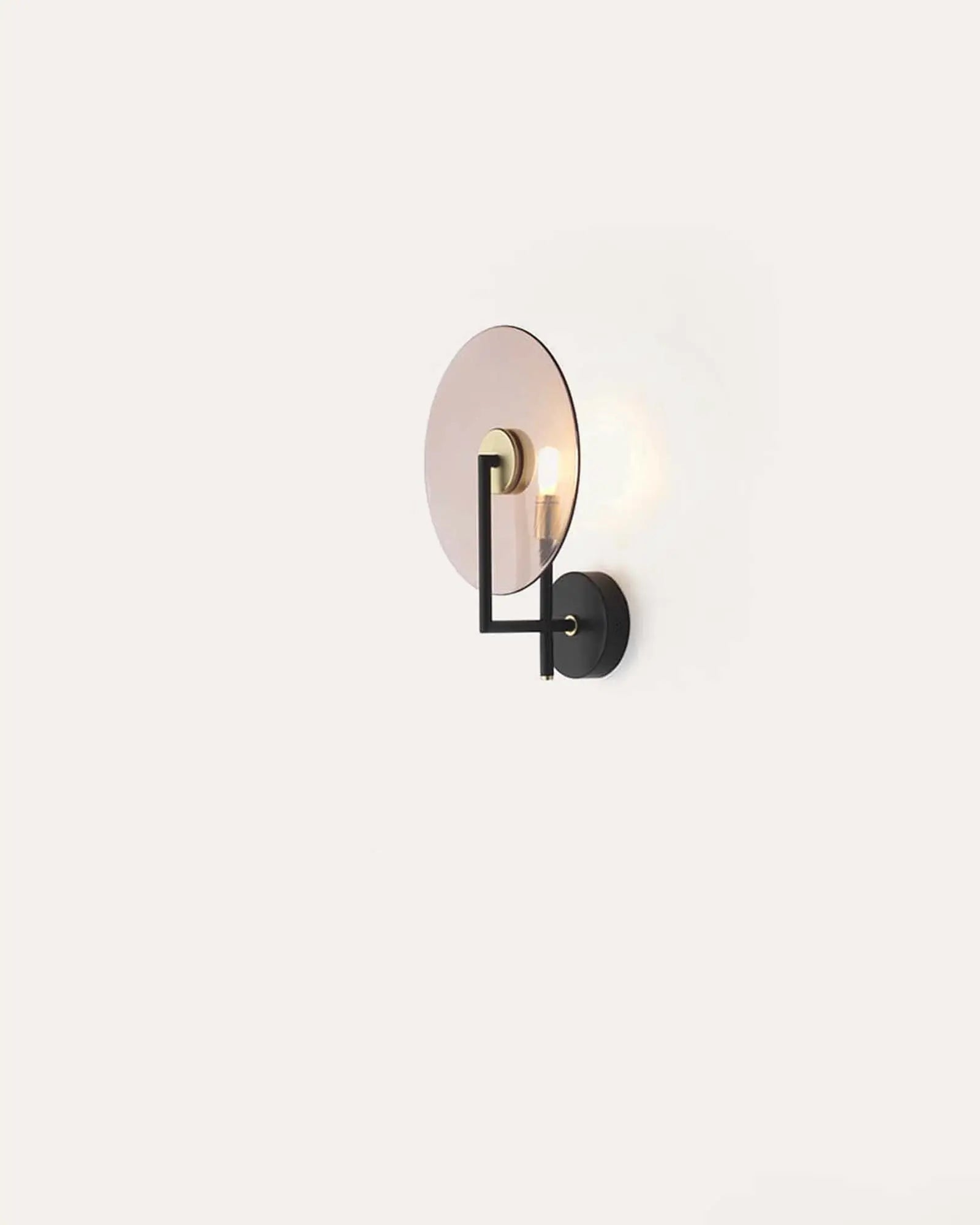 Erto Wall light minimalistic disc shade