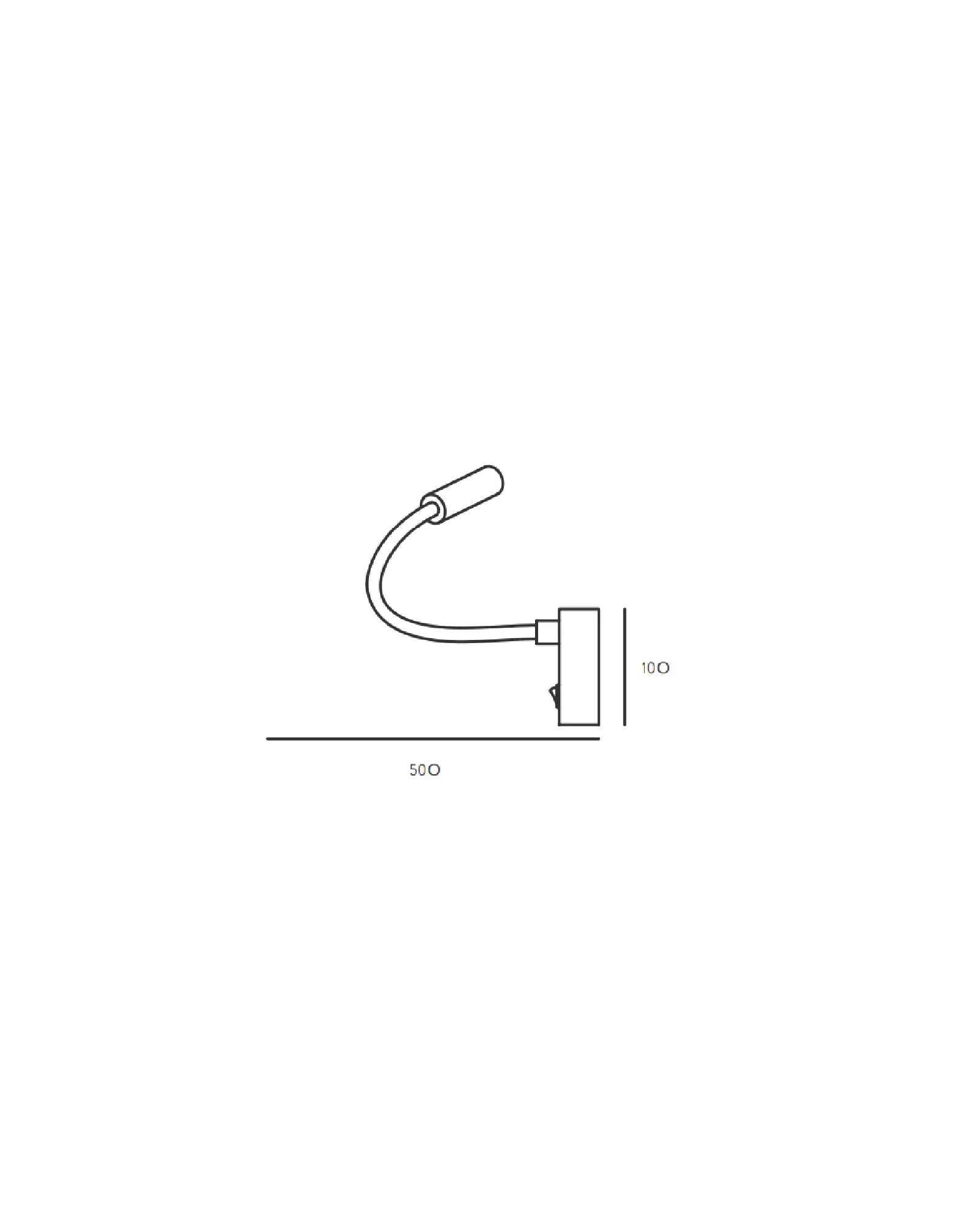 Flexor Wall Light adjustable sizes