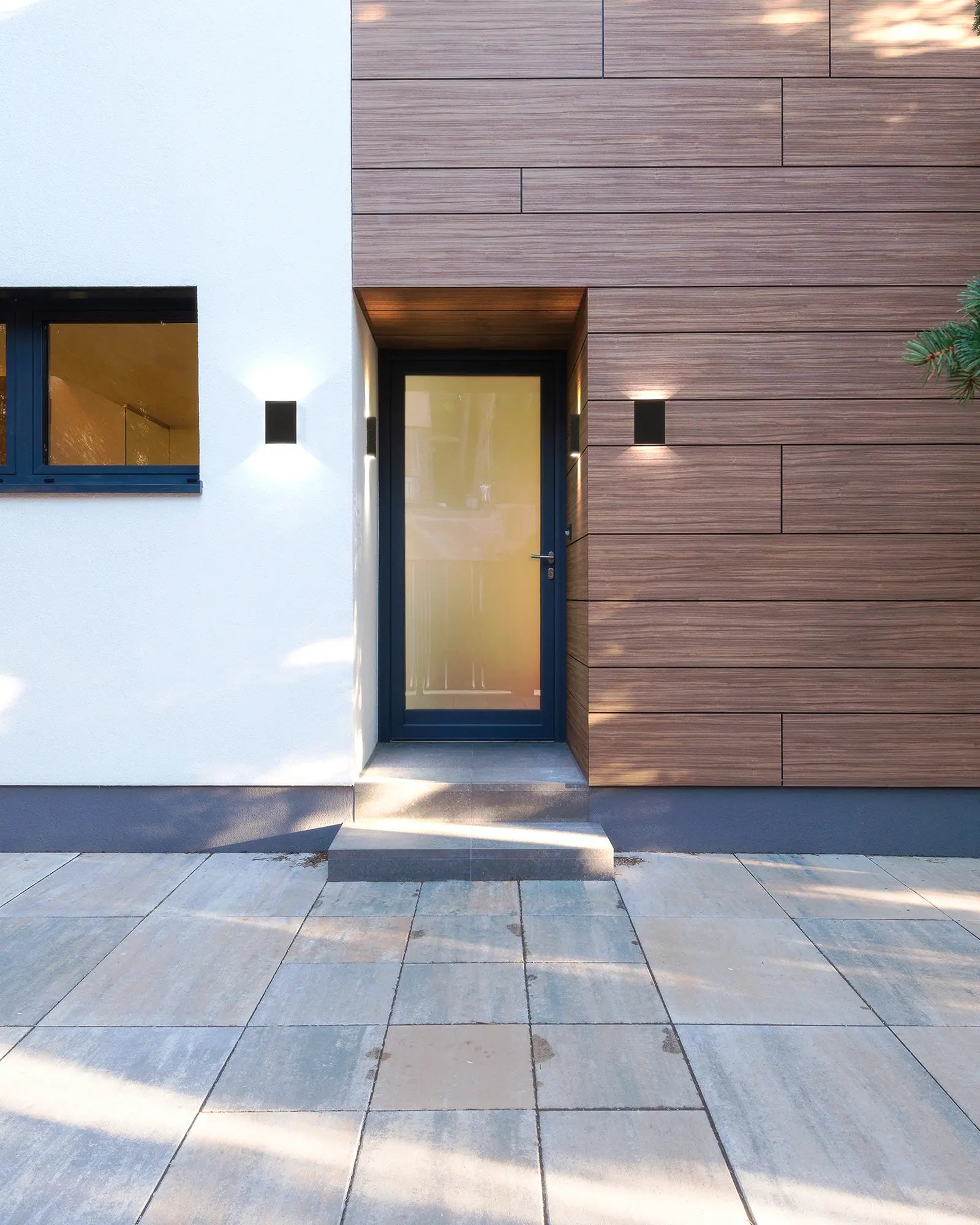 Fold 15 rectangular minimal Scandinavian light entry door