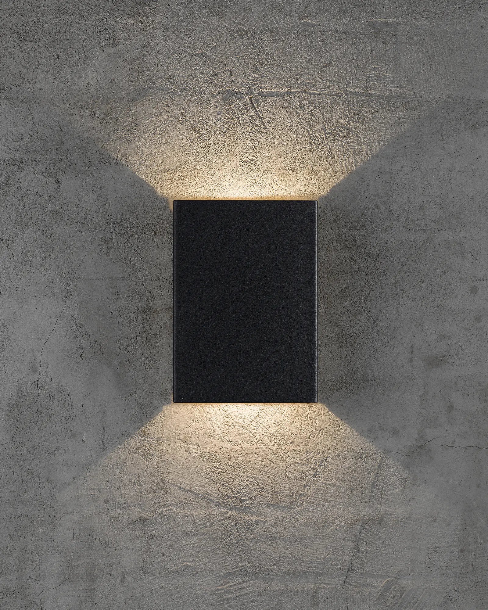 Fold 15 rectangular minimal Scandinavian light black