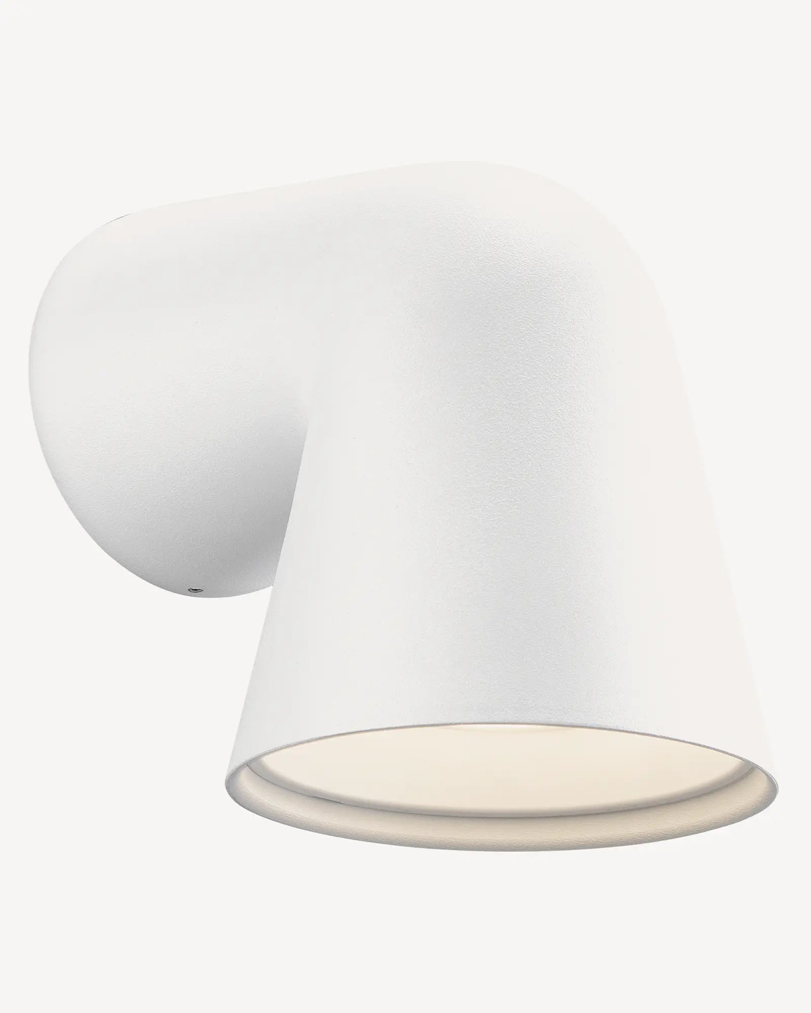 Front single Scandinavian outdoor light white