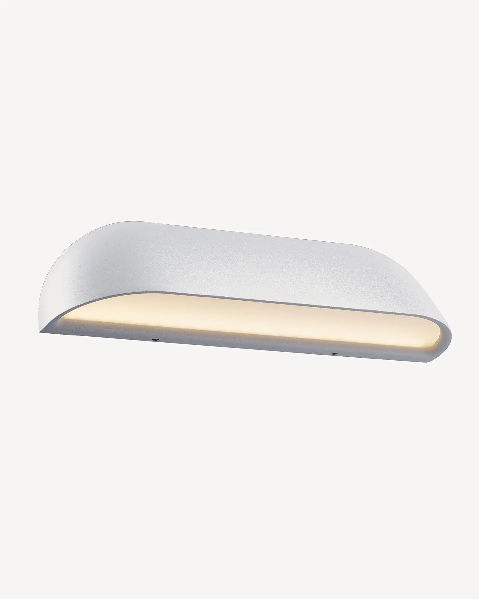 front outdoor scandinavian wall light white small