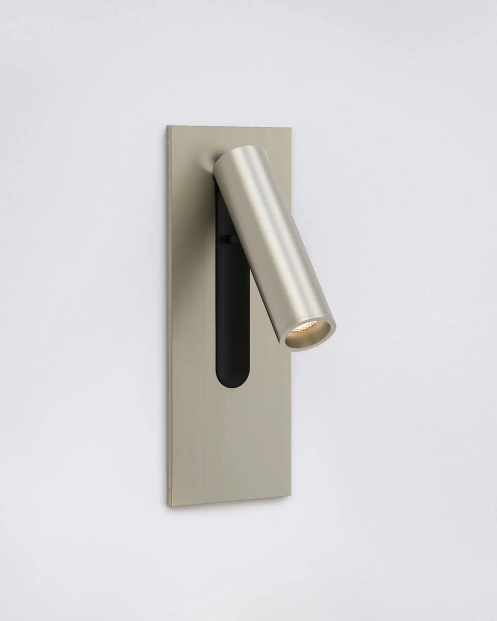 Fuse modern foldable minimal wall light nickel